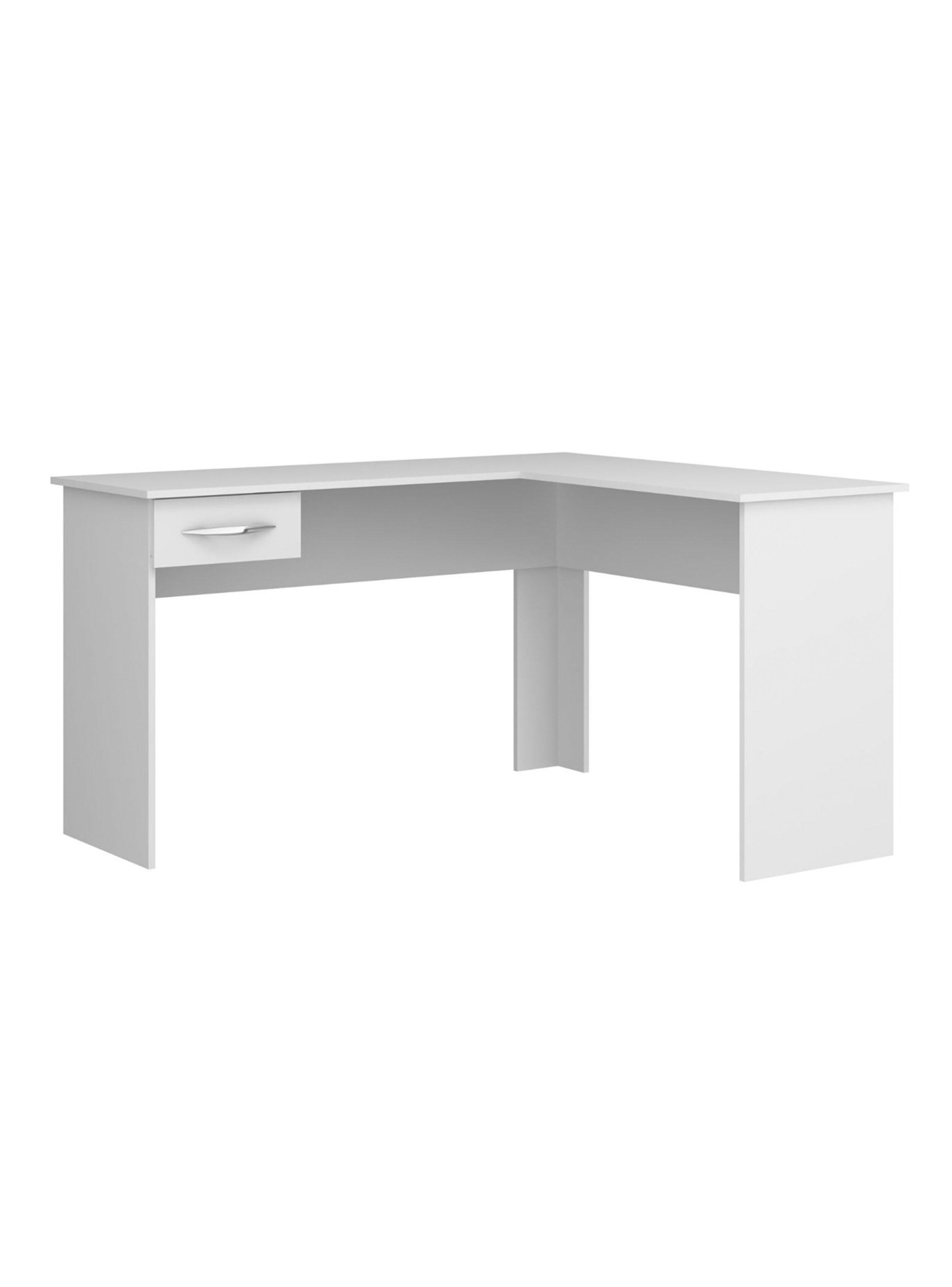 Escritorio Slim Esquinero Blanco-0