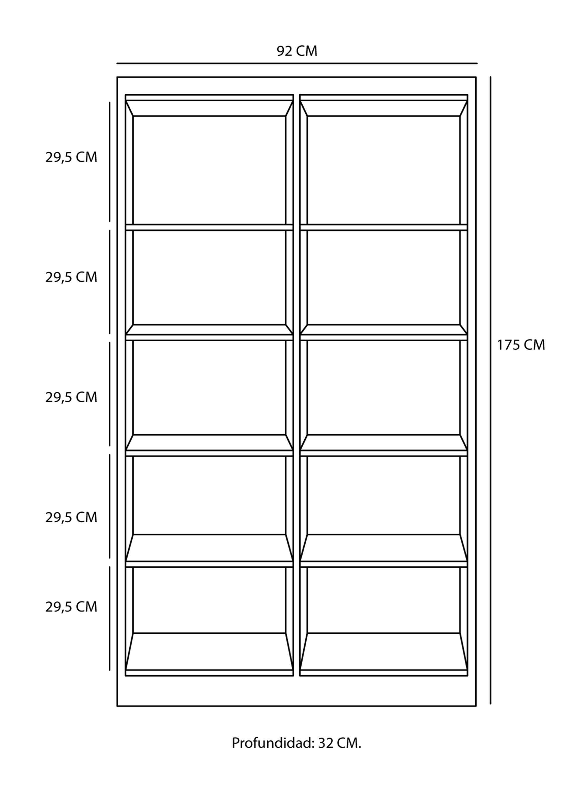 Armario Multiuso 4 Puertas Dueto-1