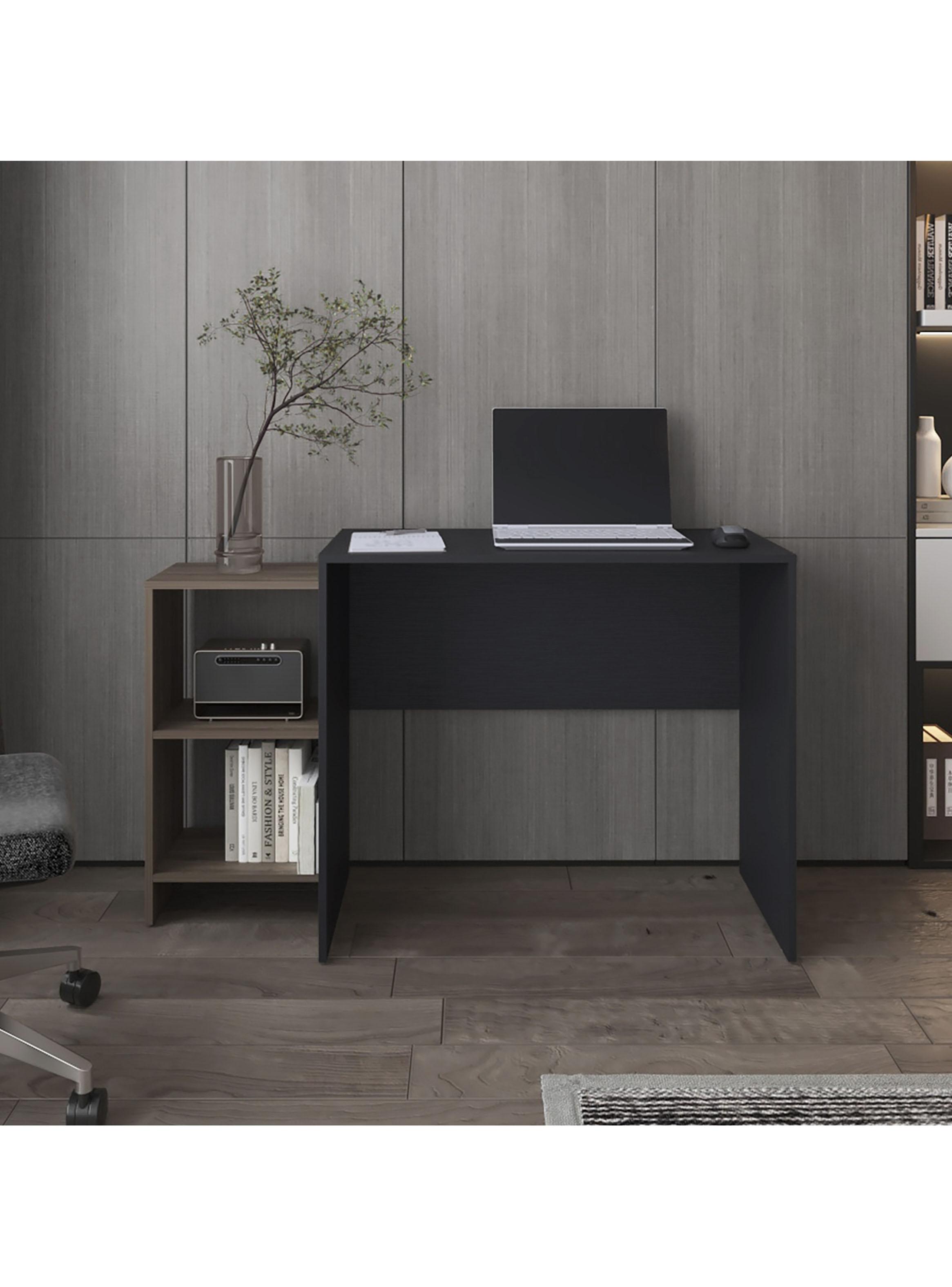 Escritorio Stella Biblioteca Baja Wengue Milan-4