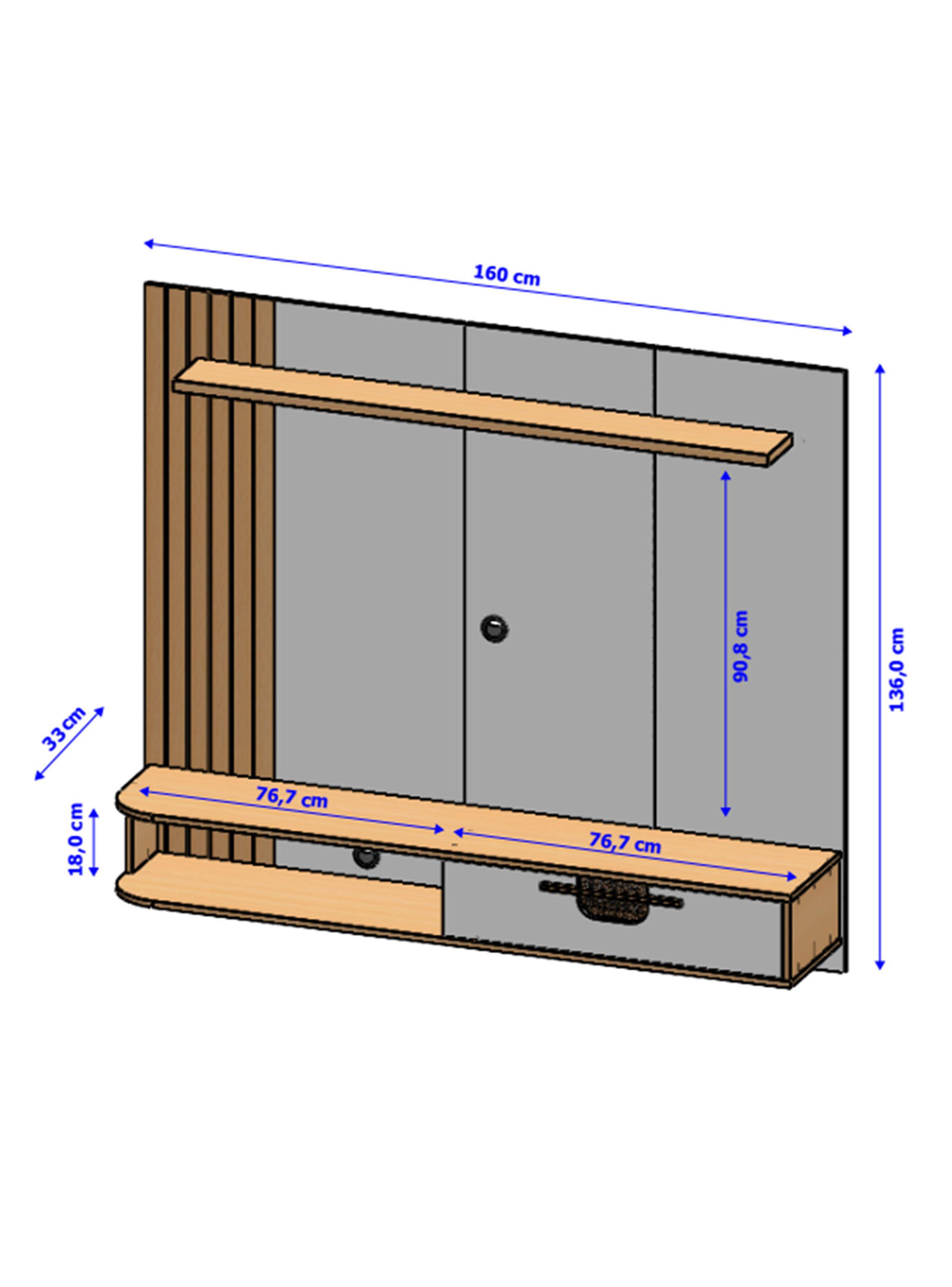Panel Rack TV 65'' Jeri-1