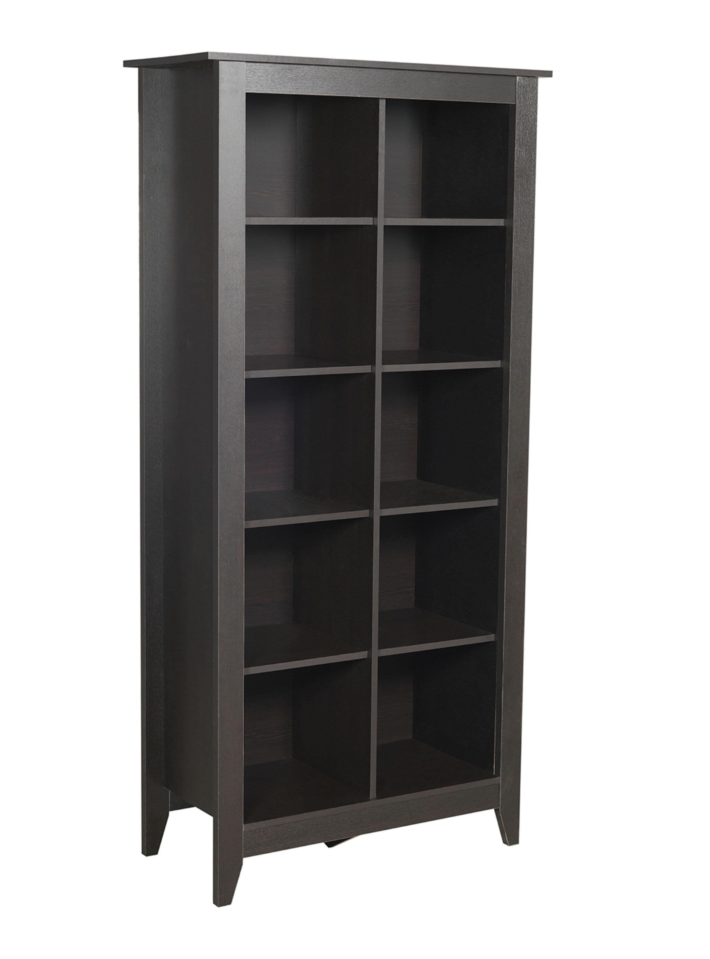 Librero Essential 10 Espacios Wengue 180x86.5x40.7 cm-0