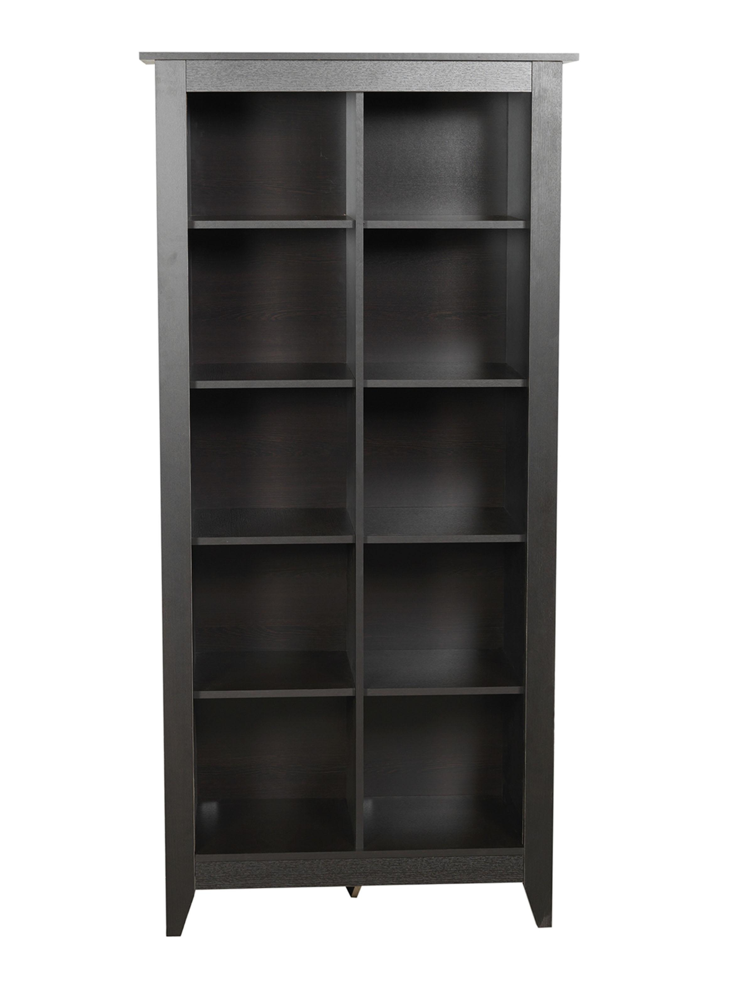 Librero Essential 10 Espacios Wengue 180x86.5x40.7 cm-2