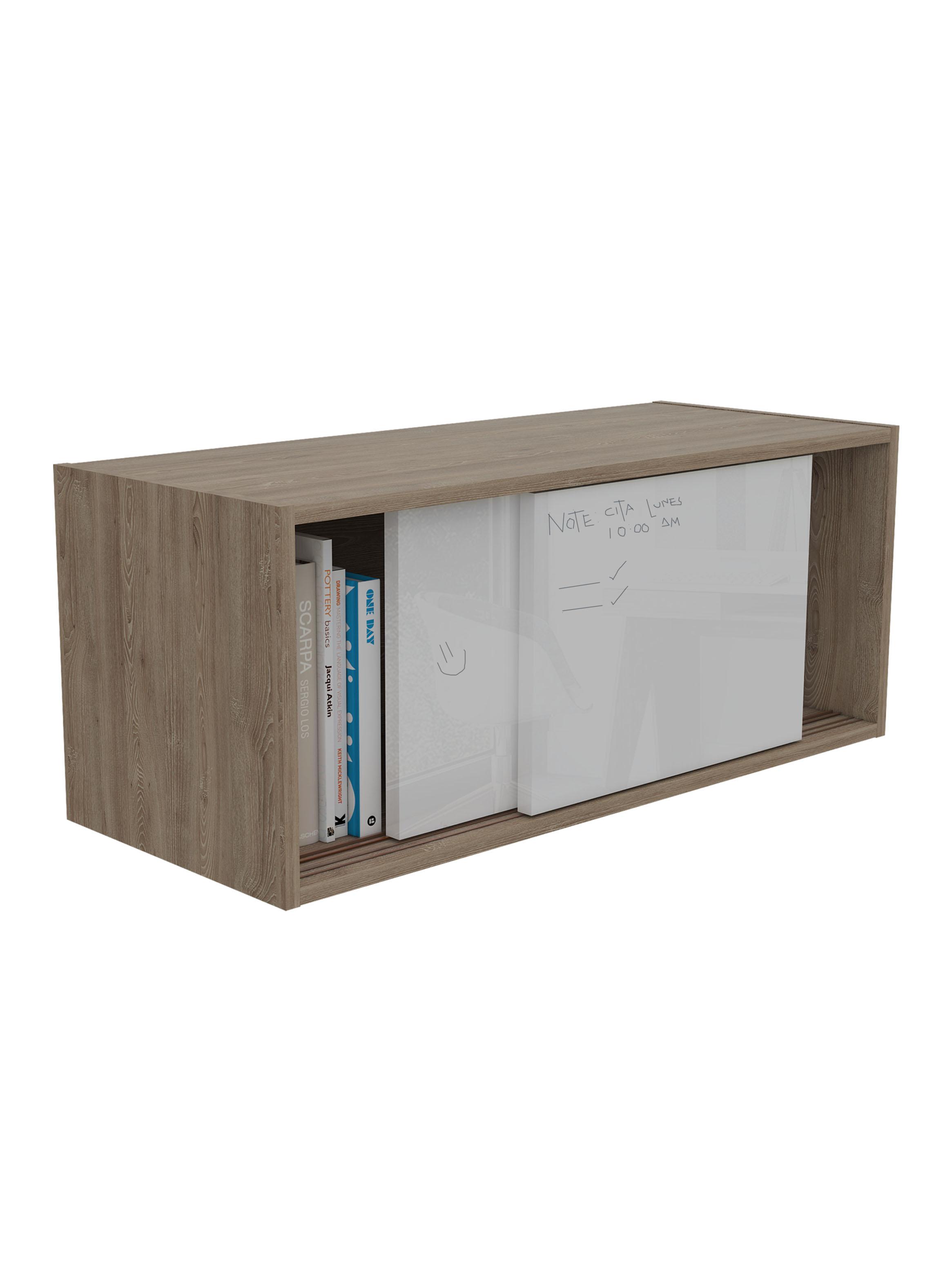 Gabinete Revistero Note Blanco y Miel-3