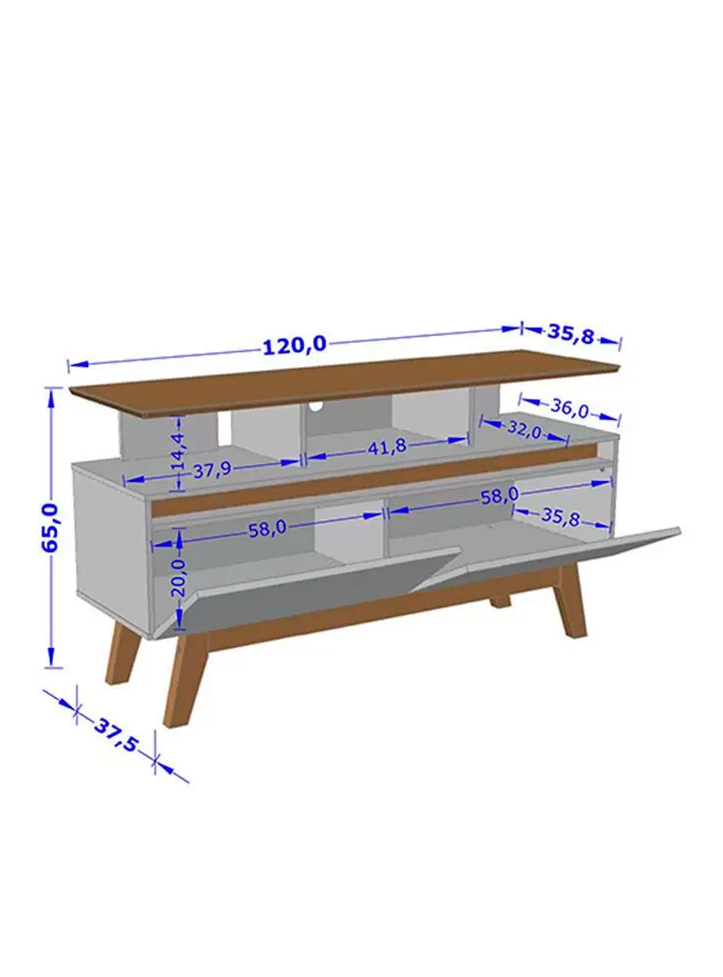 Rack TV 50'' Rubí 1.2-1