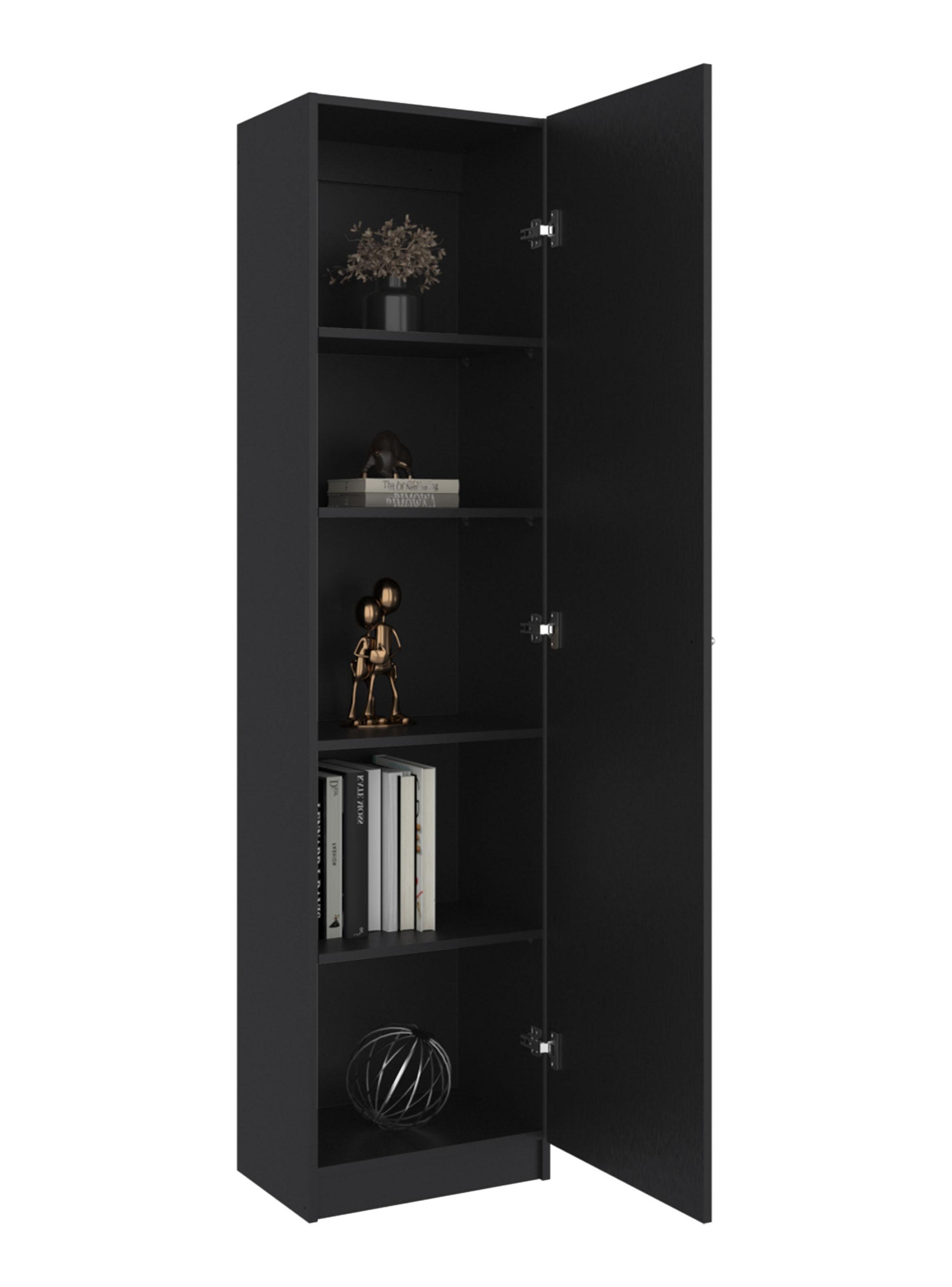 Estante 1 Puerta Home-E5 Wengue-2