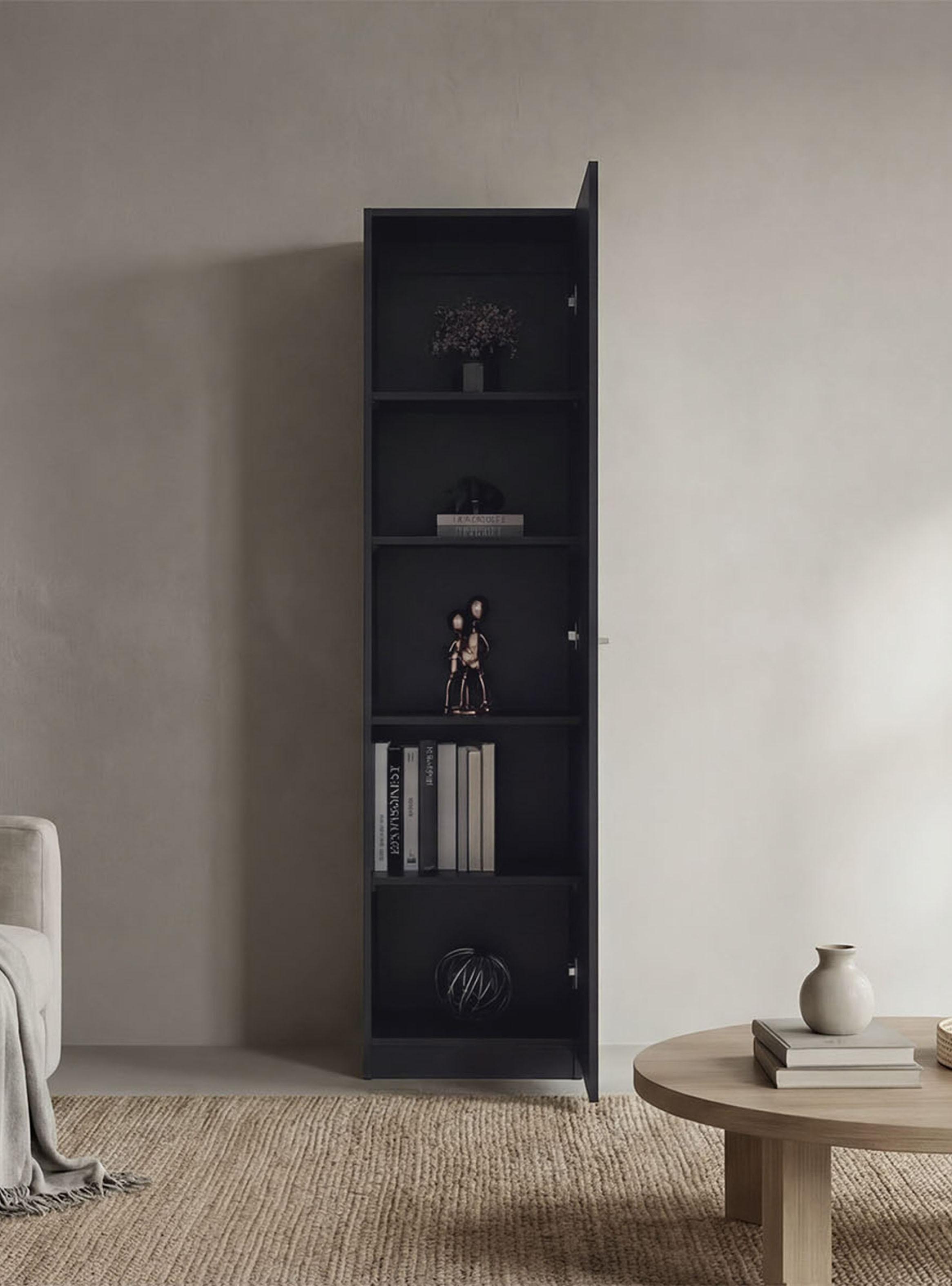 Estante 1 Puerta Home-E5 Wengue-4