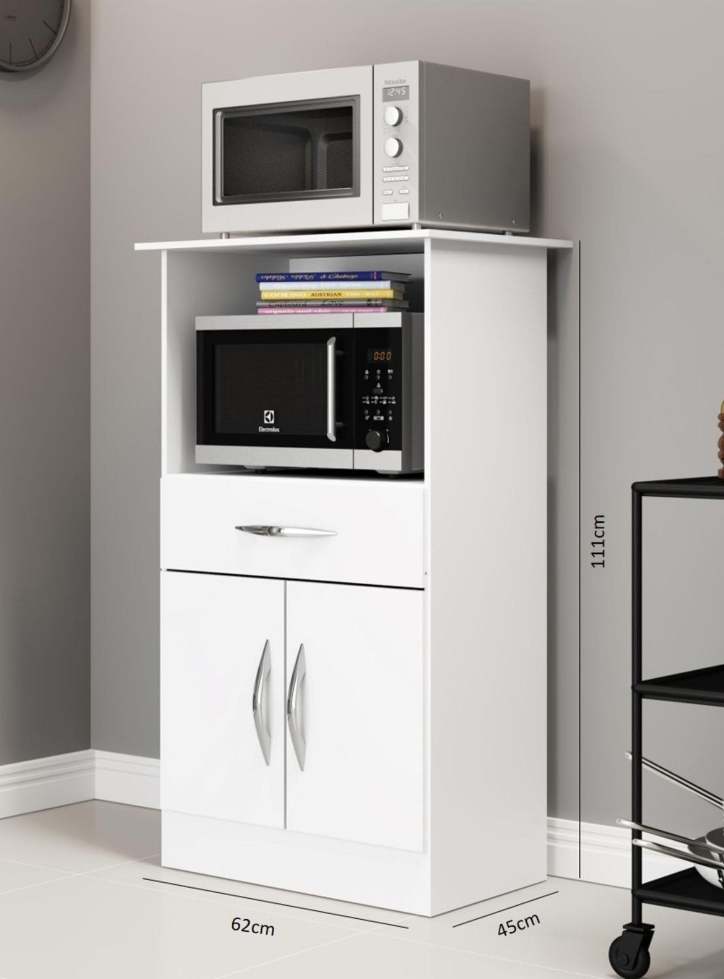 Mueble para Microondas con Puerta Luna-1