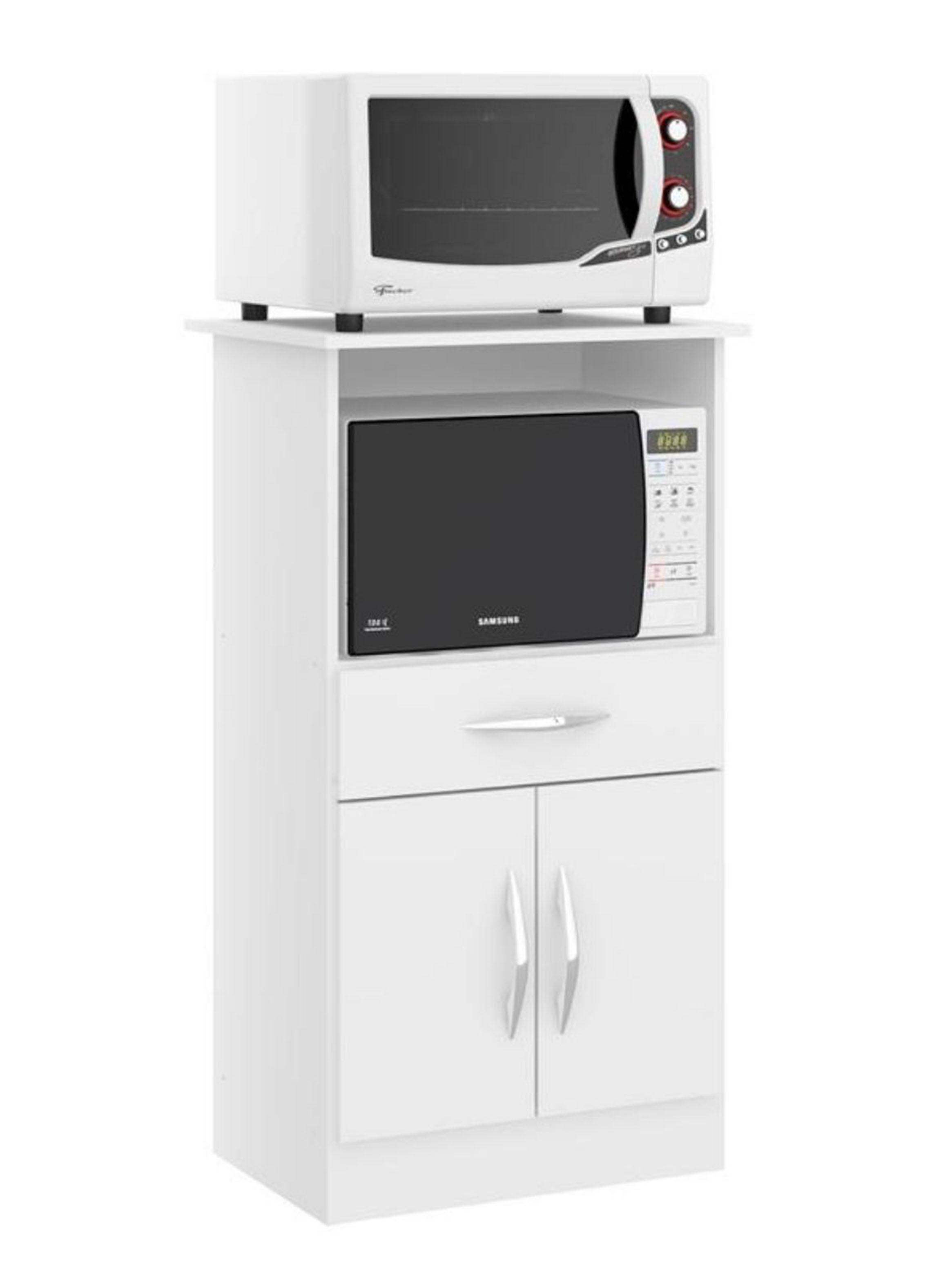 Mueble para Microondas con Puerta Luna-0