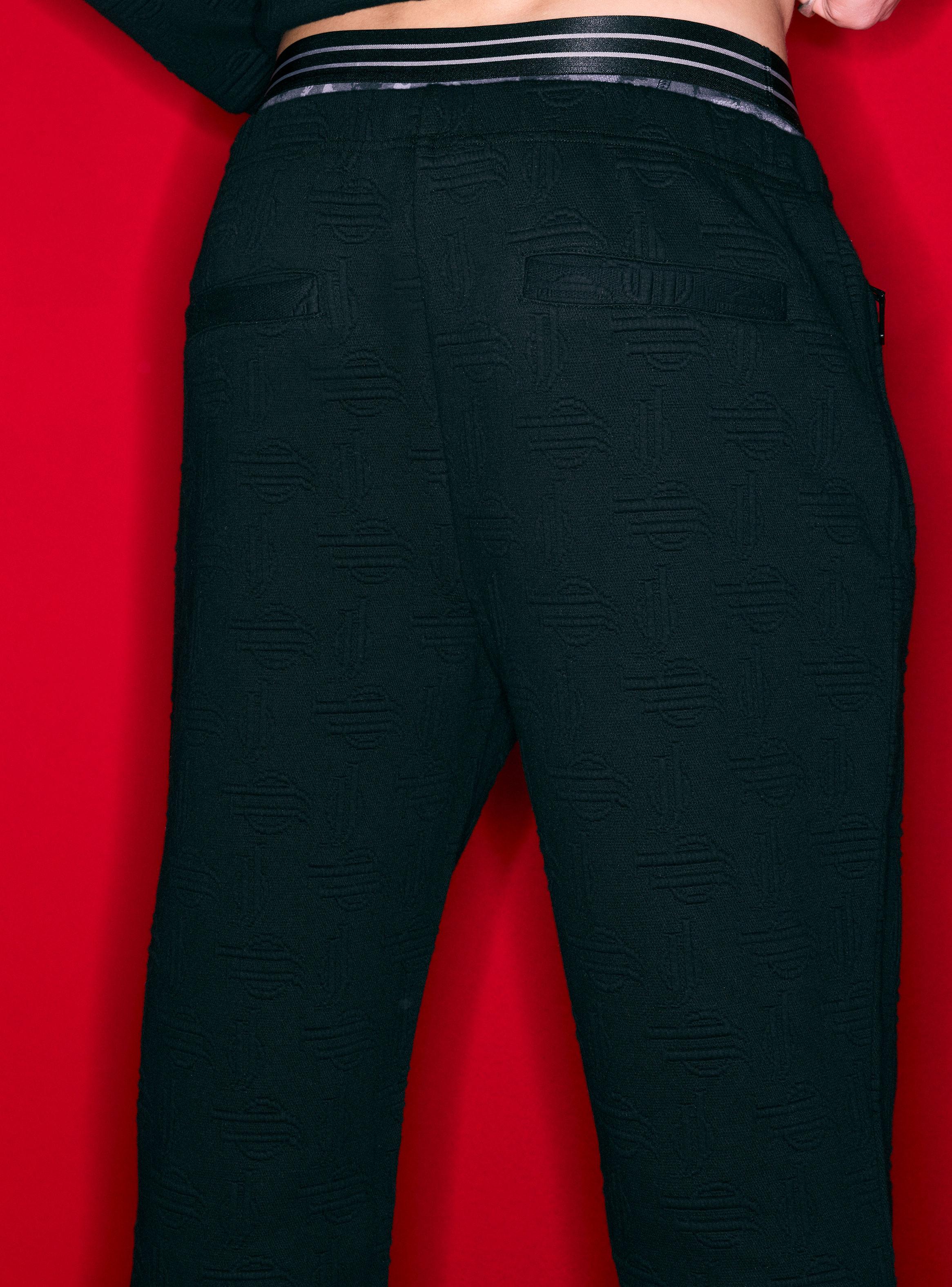 Pantalón de Buzo Tela Jacquard-3