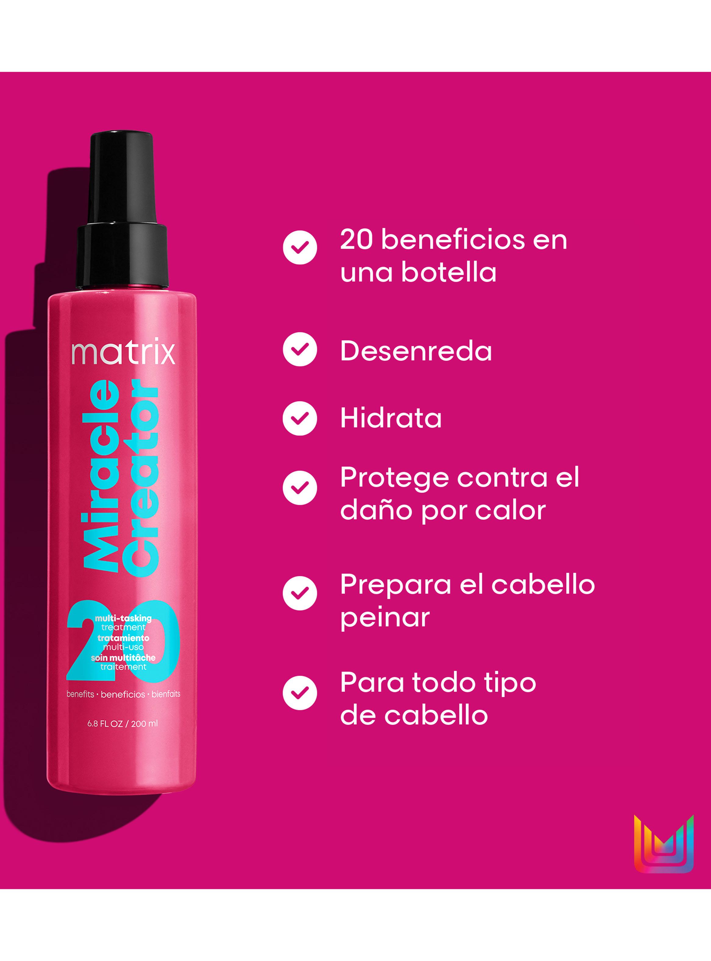 Spray Multi-Beneficios Cabello Dañado Miracle Creator 190ml-2