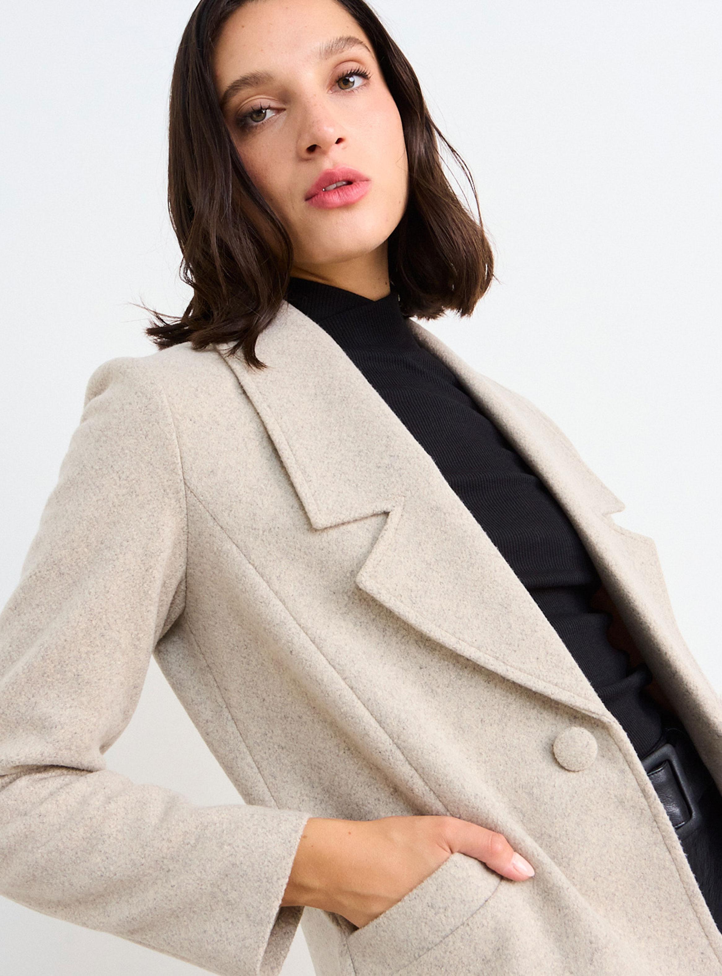 Abrigo Chaquetón Liso-3
