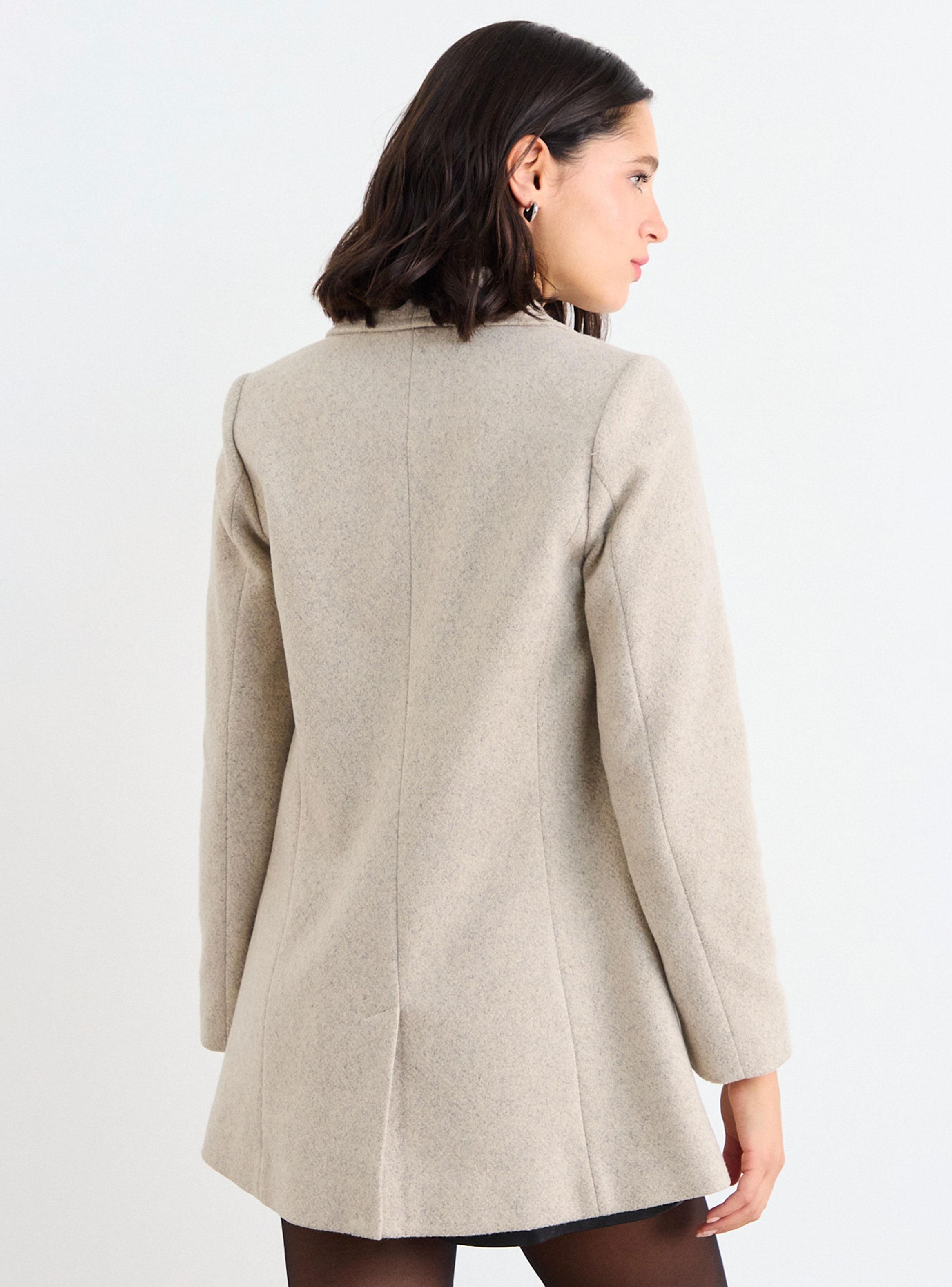 Abrigo Chaquetón Liso-1