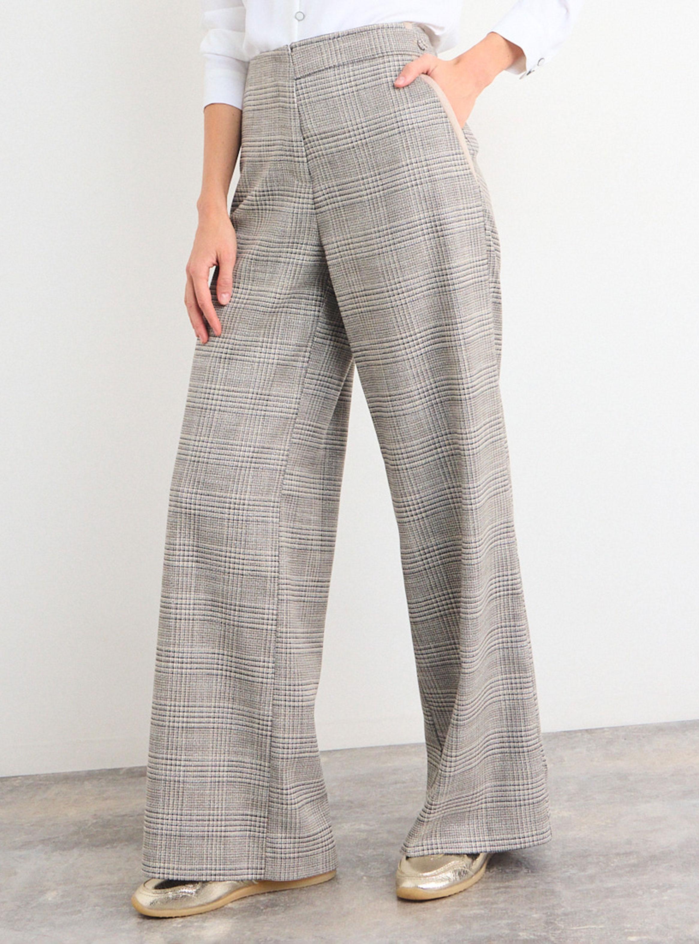 Pantalón Fantasía Wide Leg Cierre-2