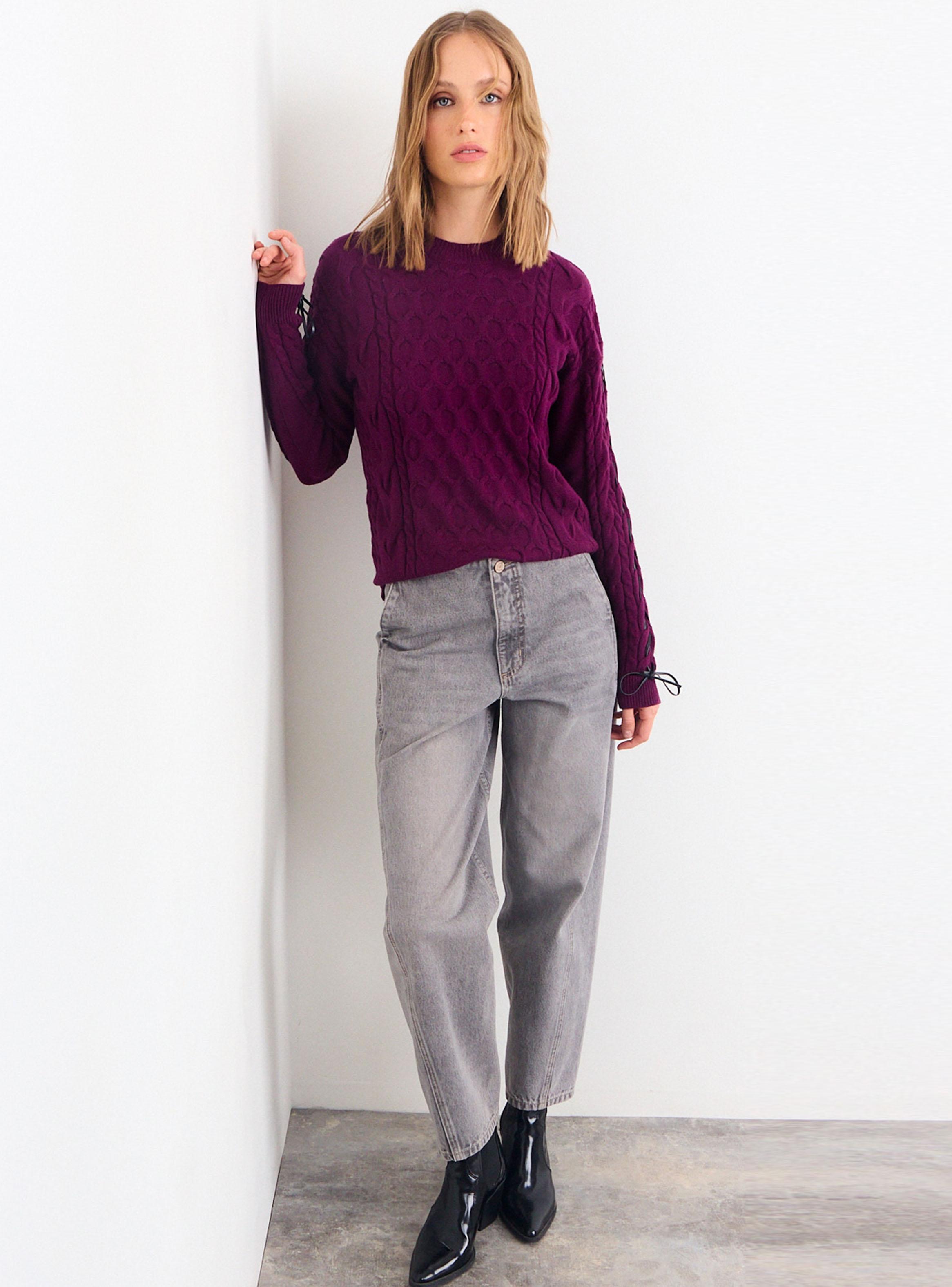 Sweater Cordón Manga-4