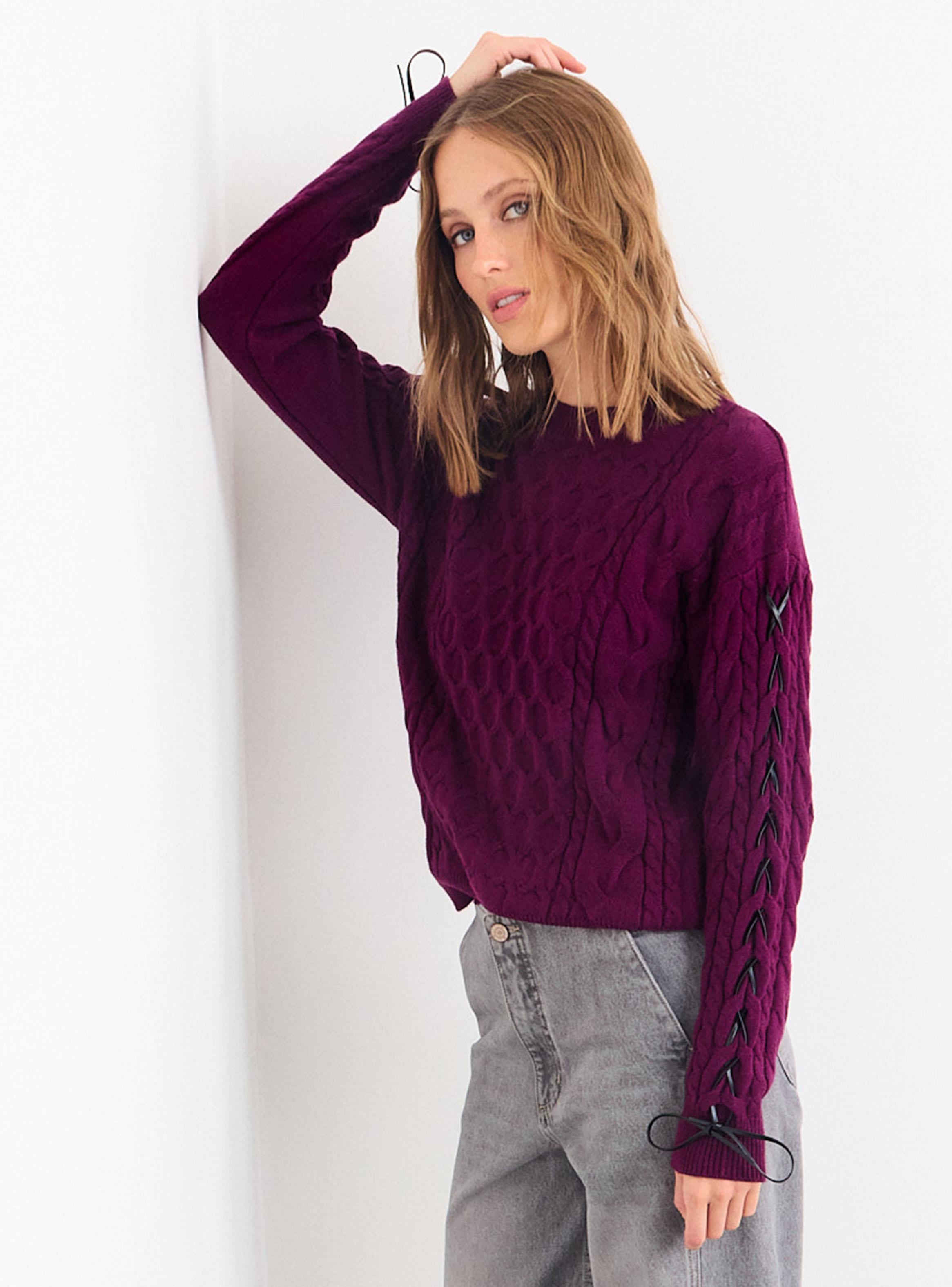 Sweater Cordón Manga-2