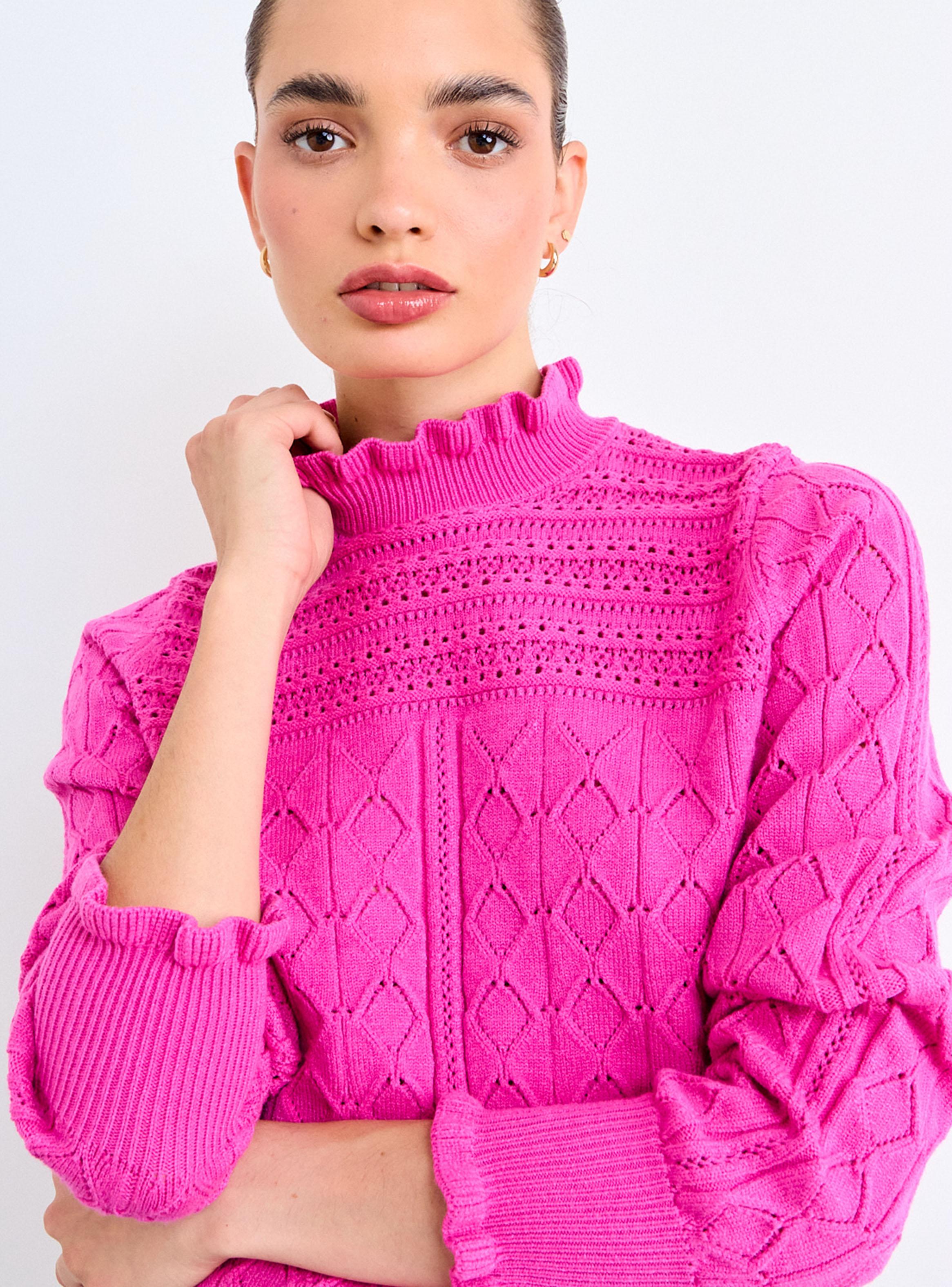 Sweater Cuello Alto Ondulado Beatle-3
