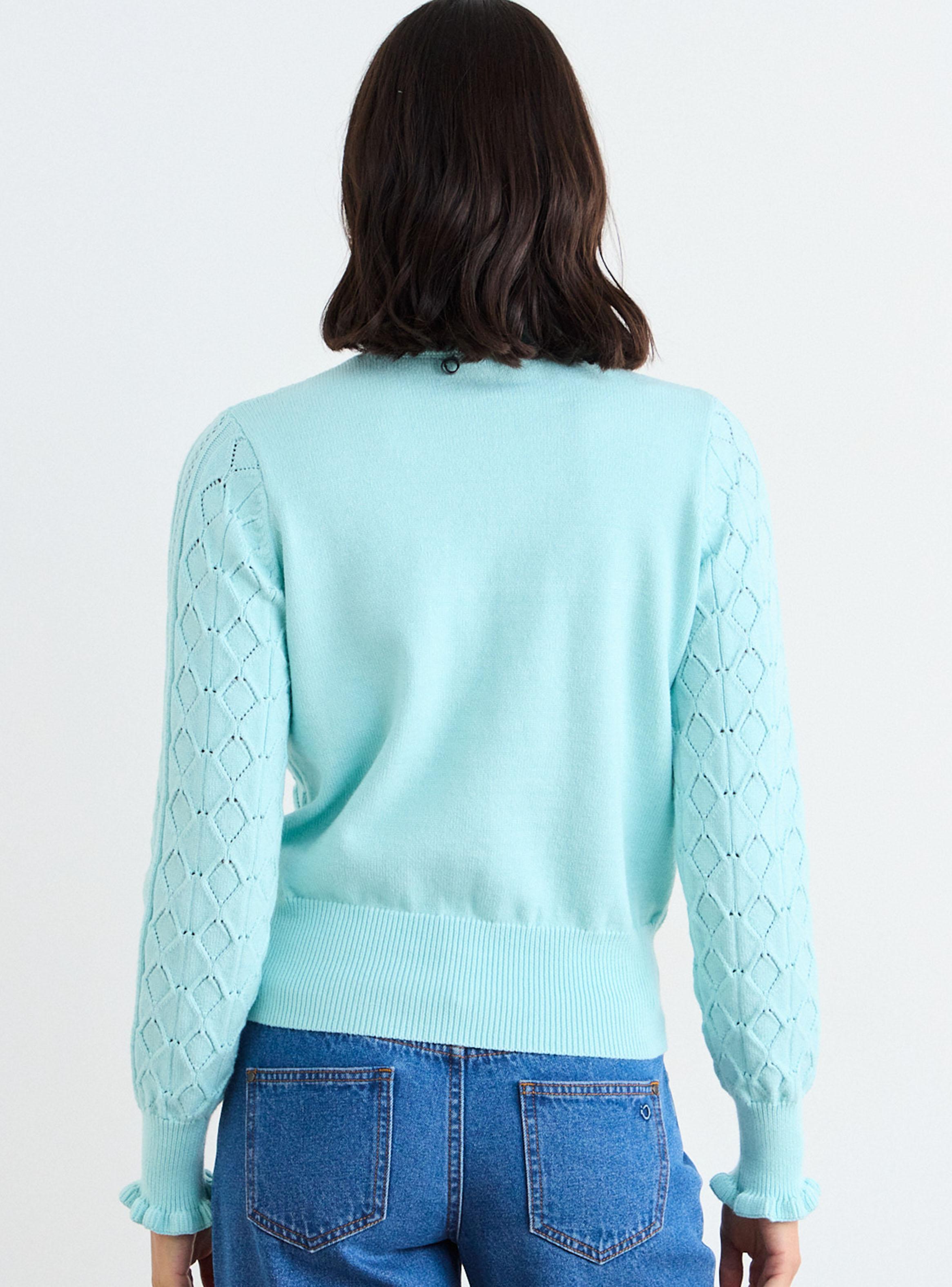 Sweater Cuello Alto Ondulado-1