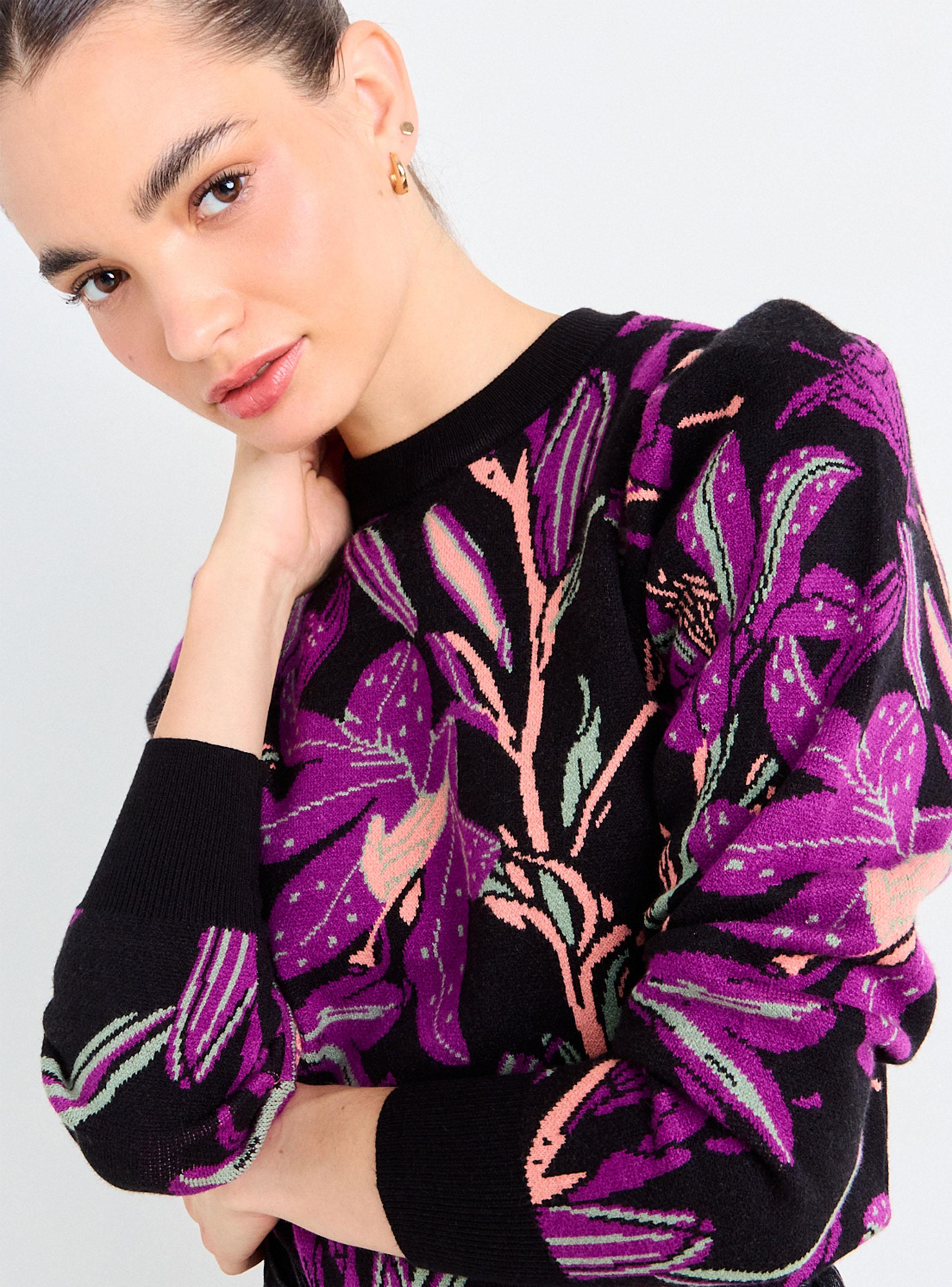 Sweater Fantasía Flor Color-2