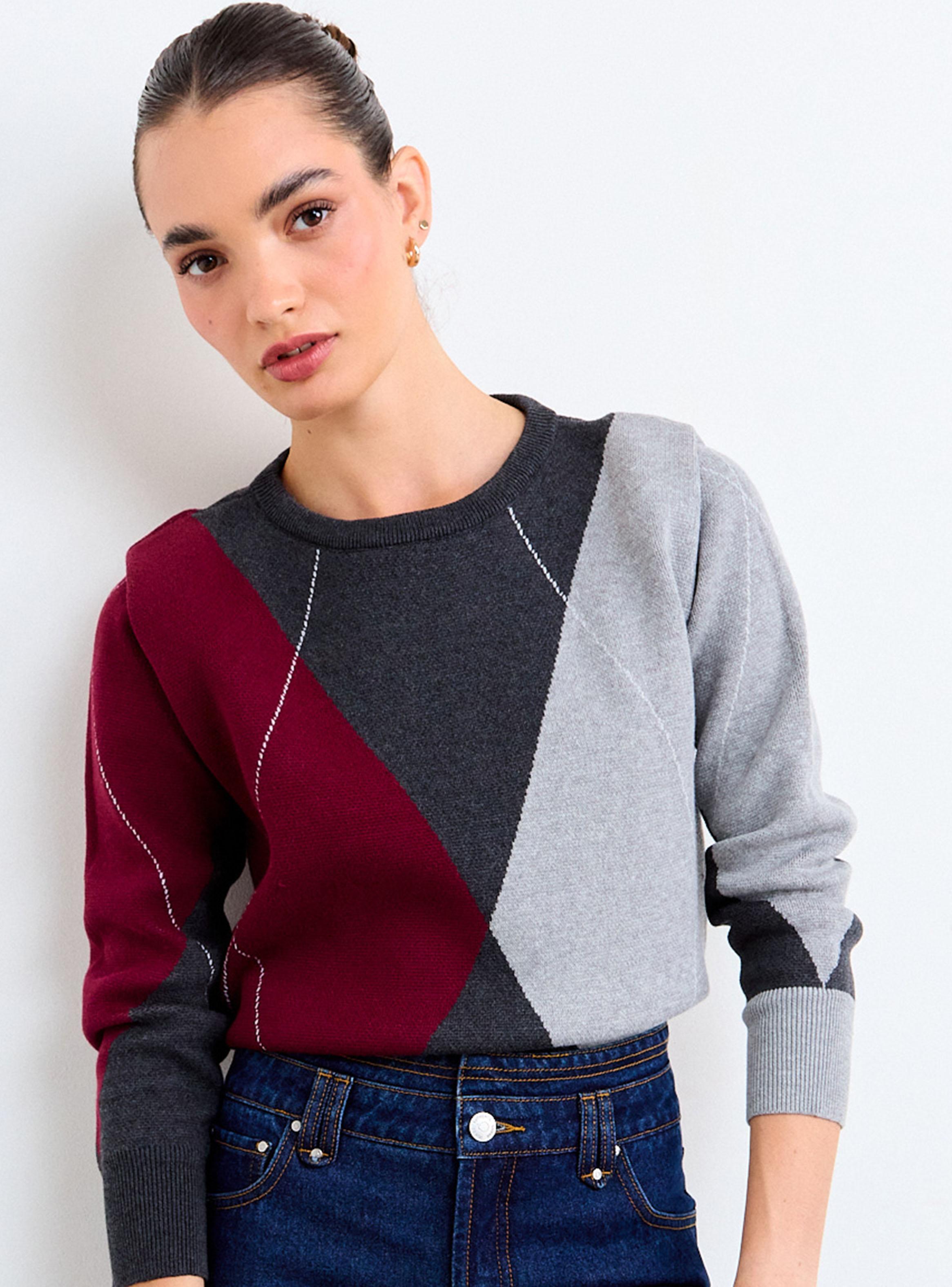 Sweater Fantasía Geométrico-0