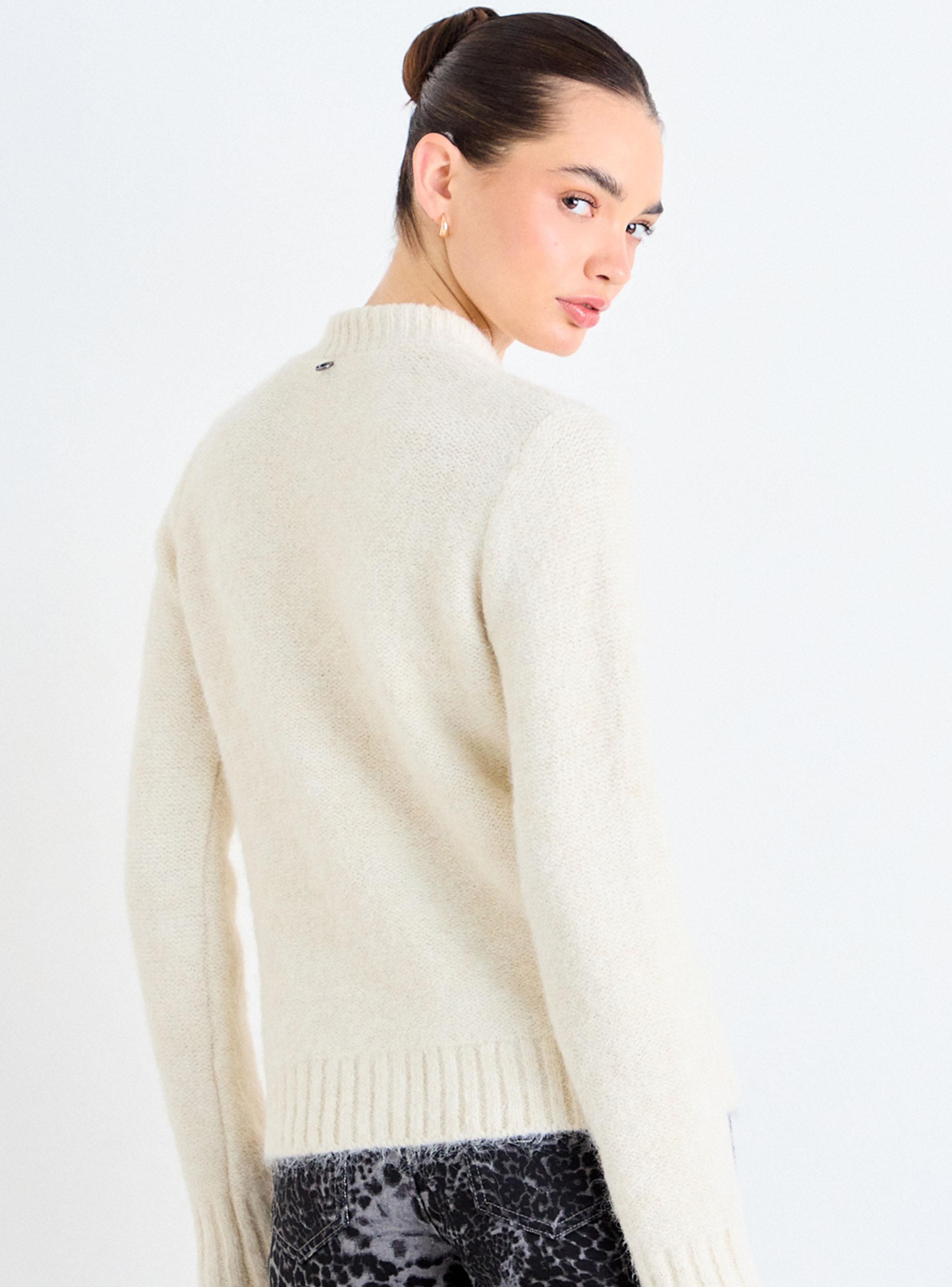 Sweater Moair Trenzado Manga-1