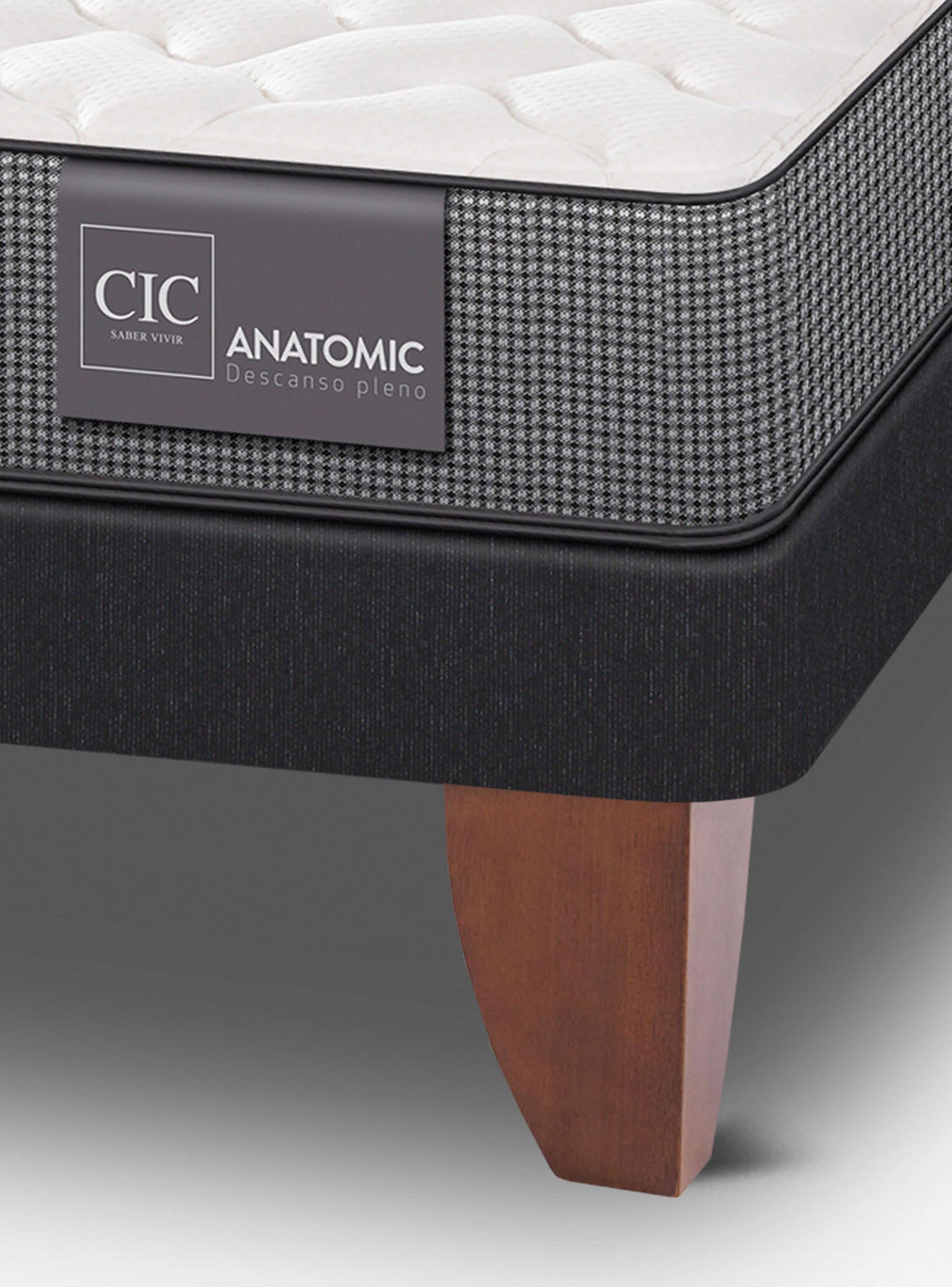 Cama Europea Anatomic King + Almohadas-2