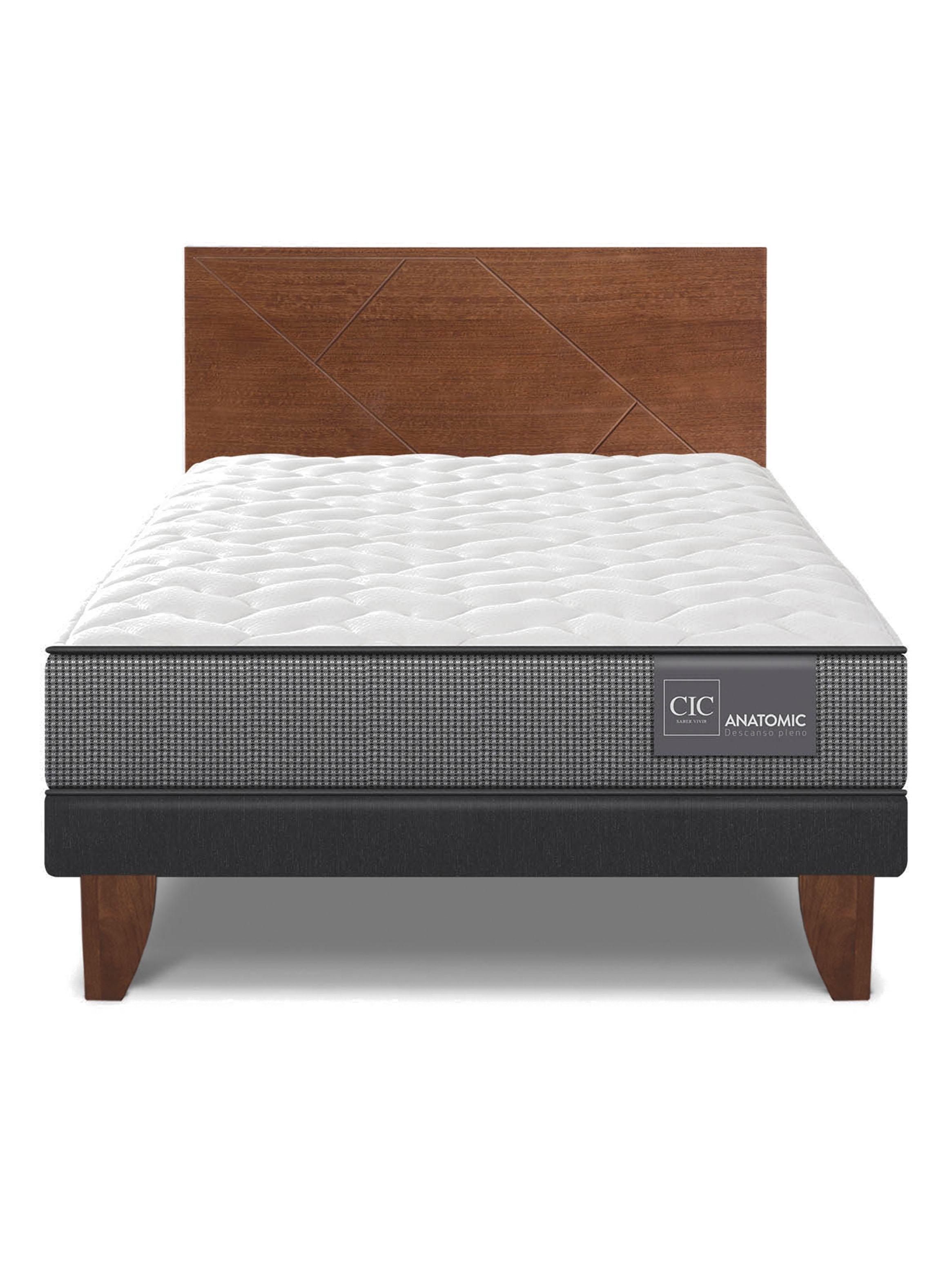 Cama Europea Anatomic 1.5 Plazas Villarrica-2