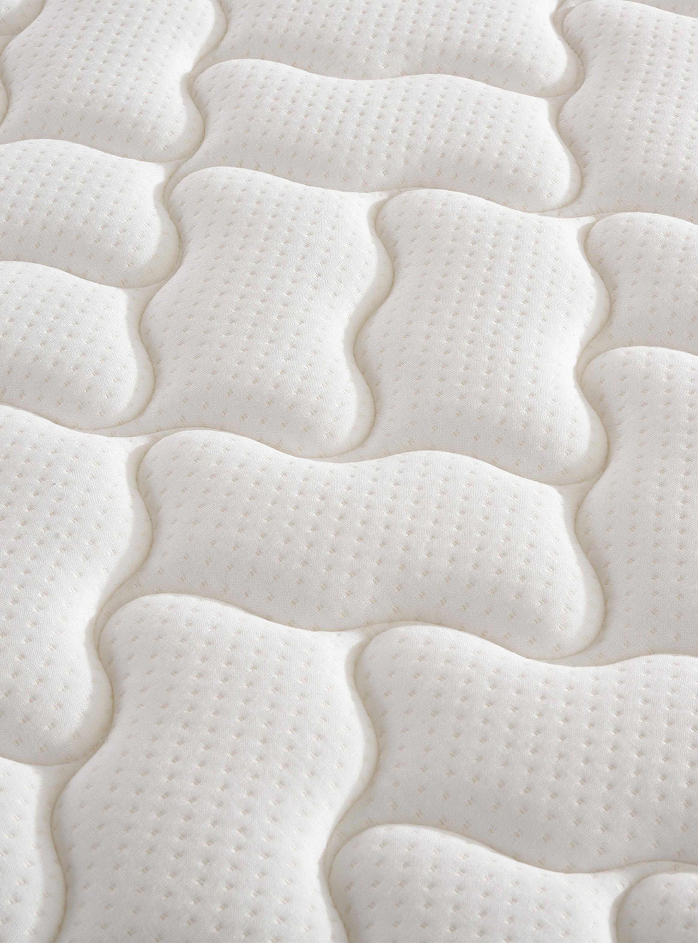 Cama Europea Anatomic 2 Plazas + Set Muebles Dublín Caramelo-4