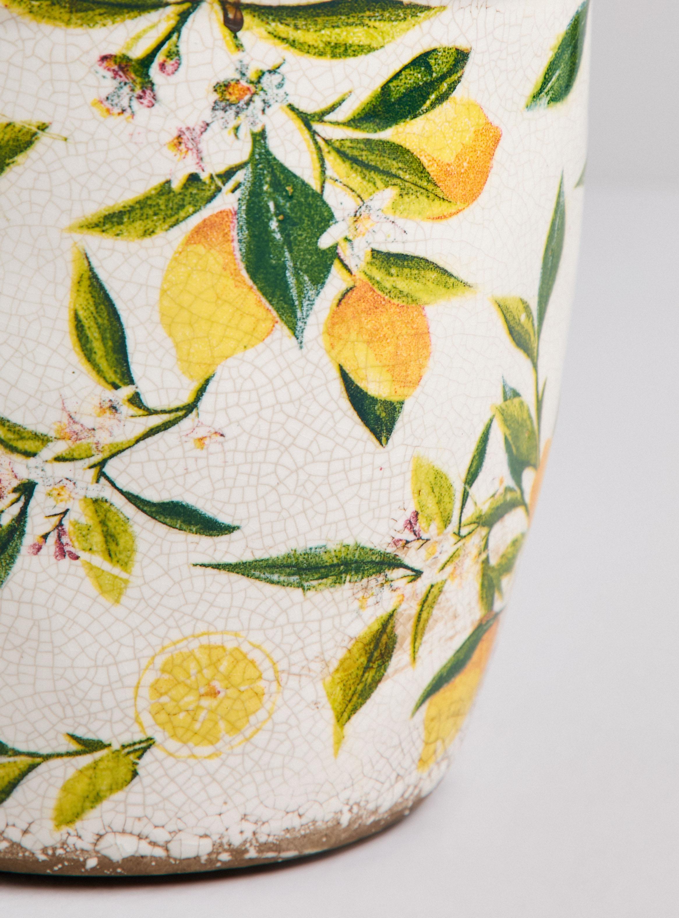 Macetero Toscana Limones M-2