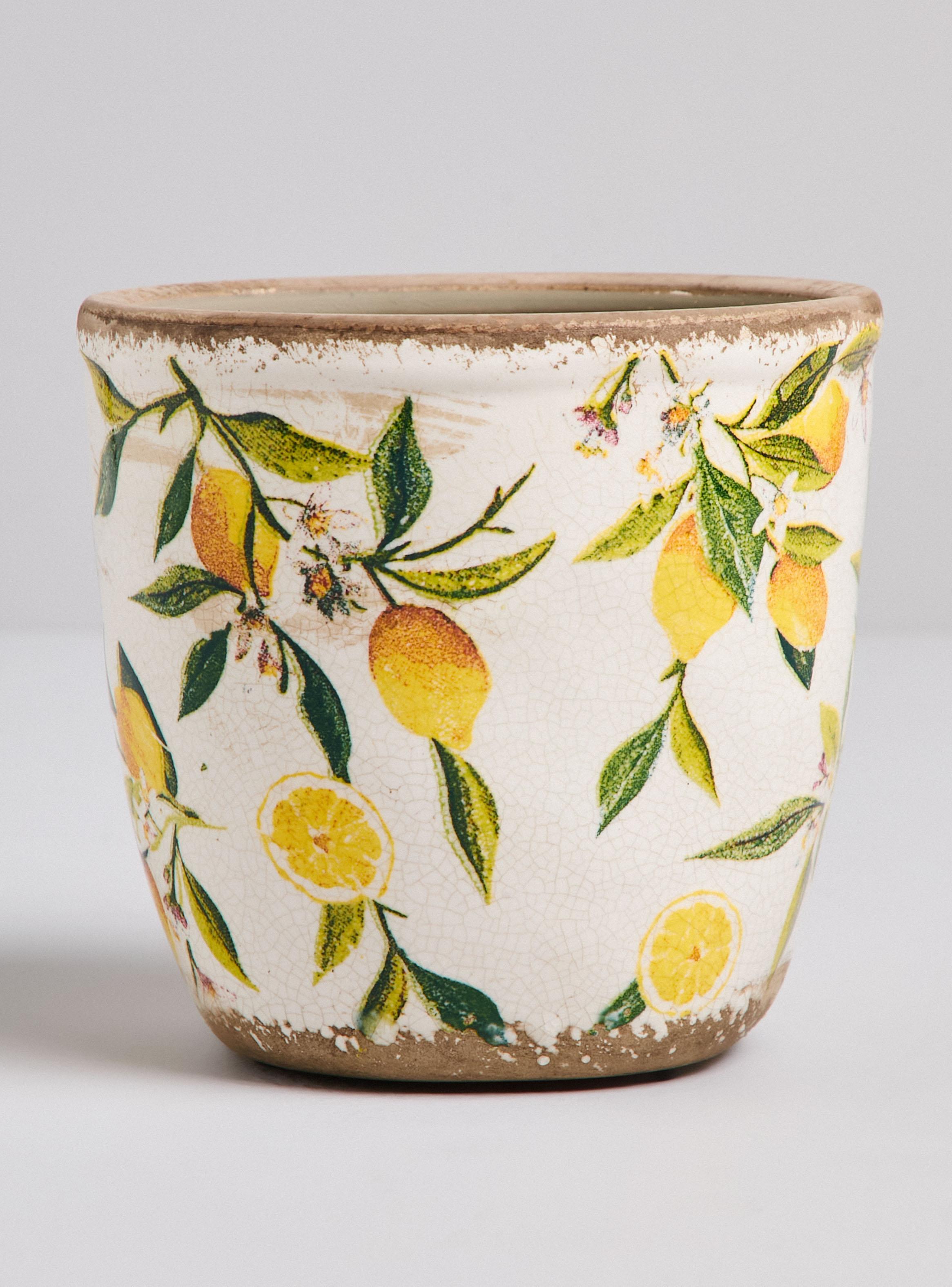 Macetero Toscana Limones S-0