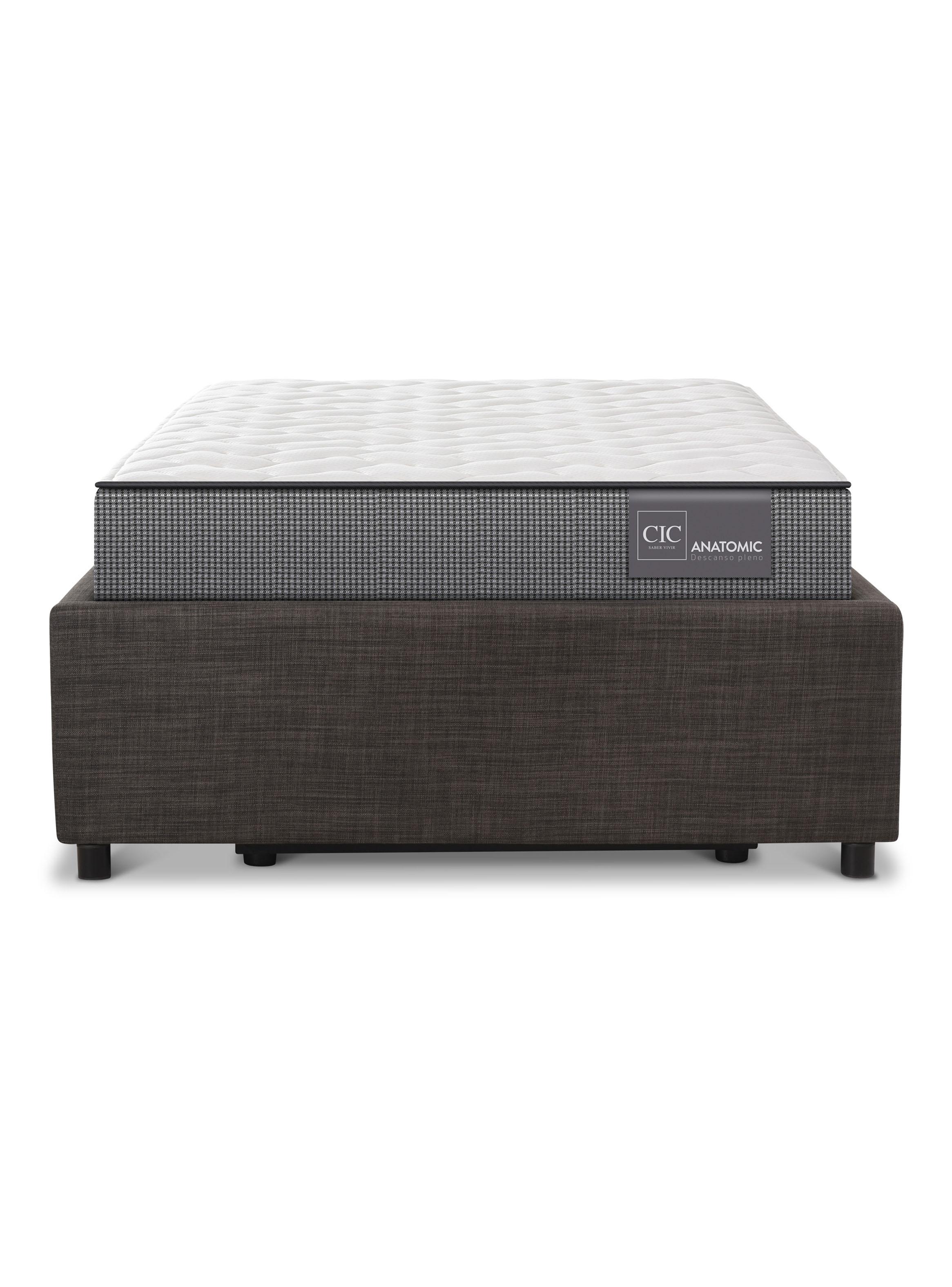 Cama Box Space Europea Anatomic 1.5 Plazas-2