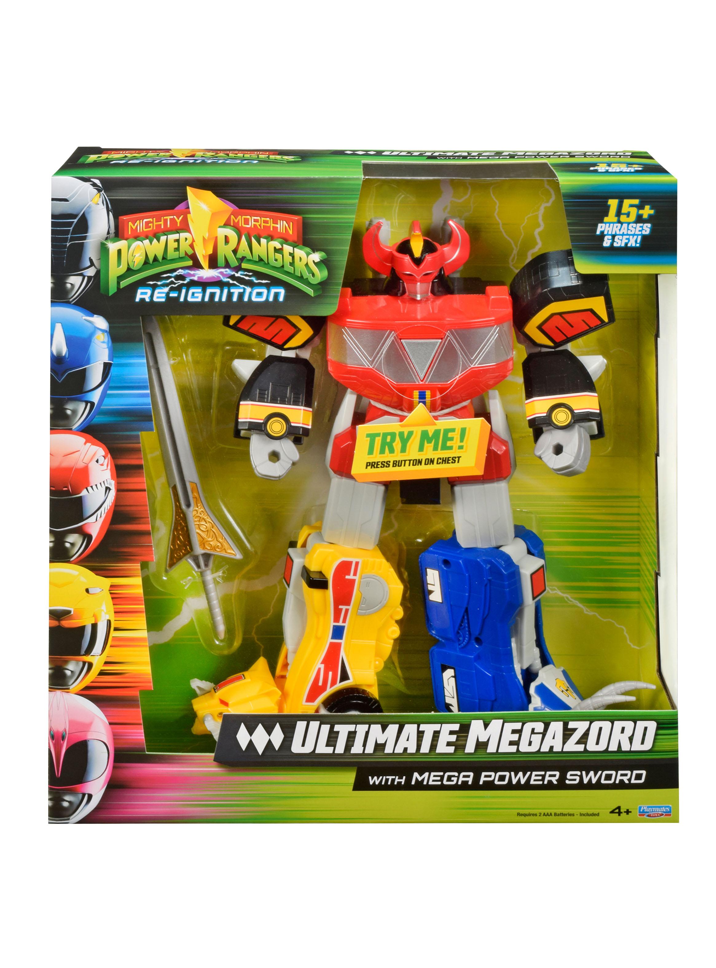 Figura de Acción Ultimate Megazord con Sonido-3