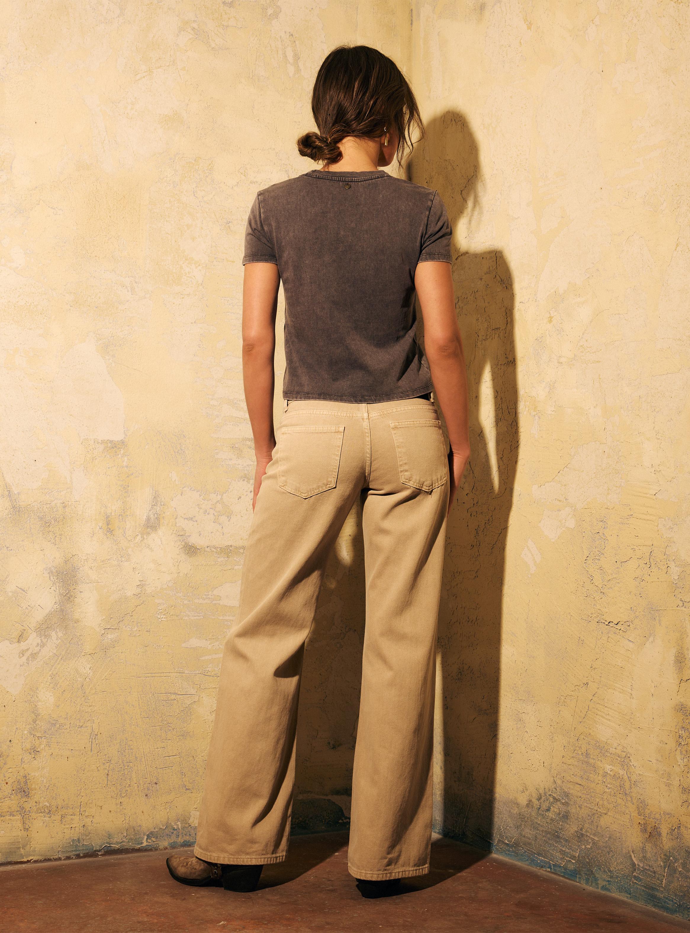 Jeans Rectos Button Fly Luna Marinetti-5