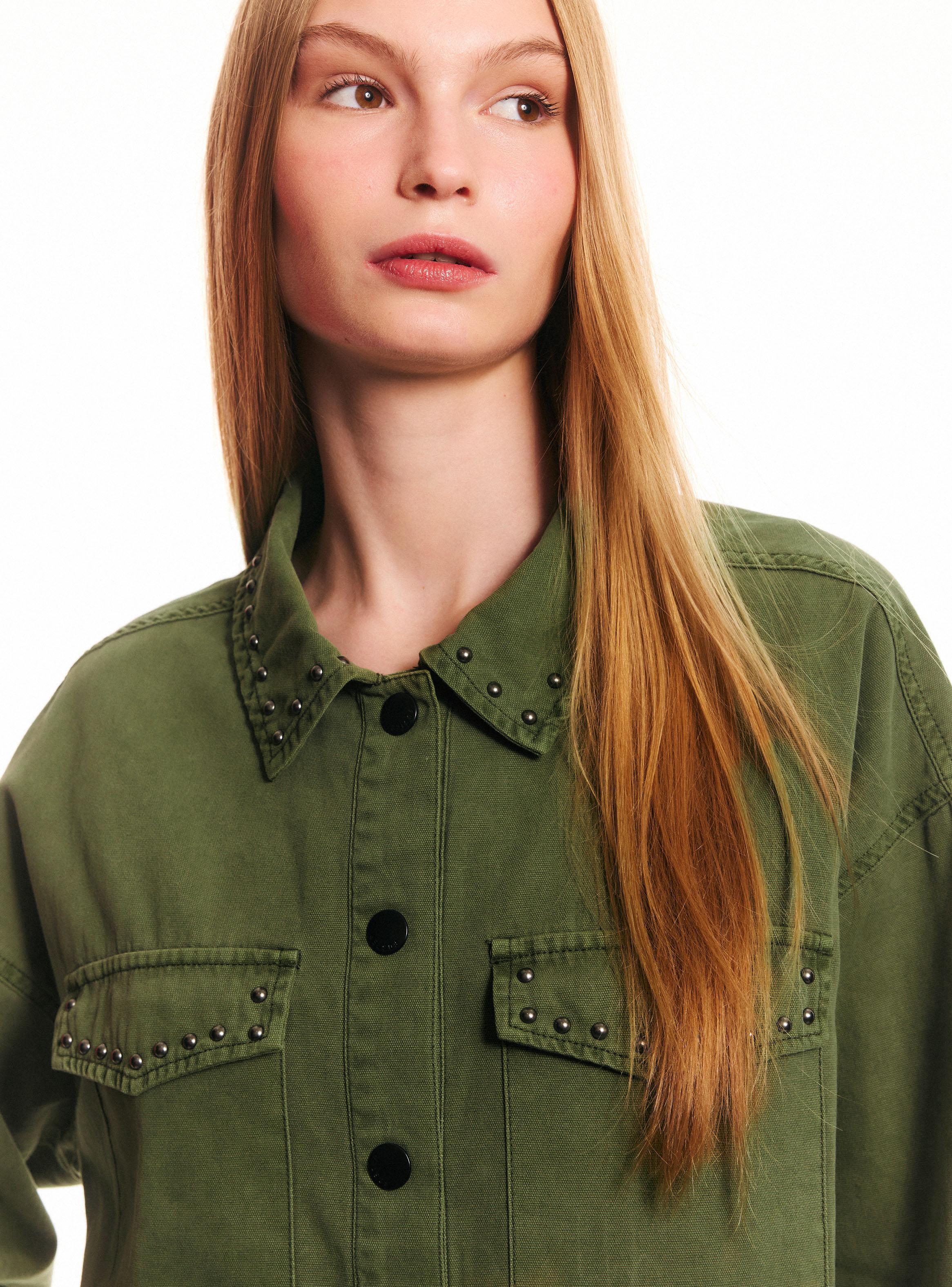 Chaqueta Militar Tachas-2