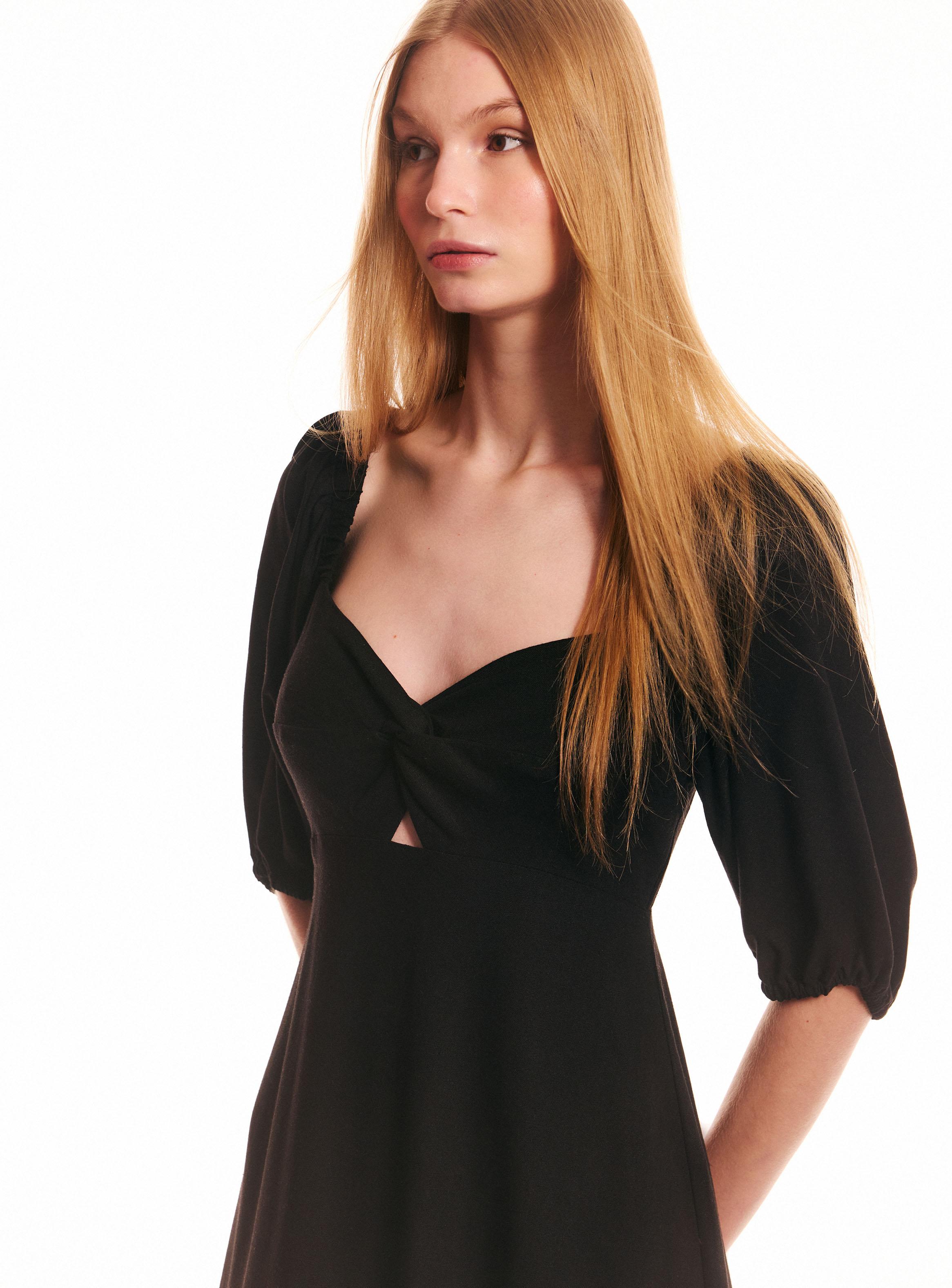 Vestido Largo Nudo-2