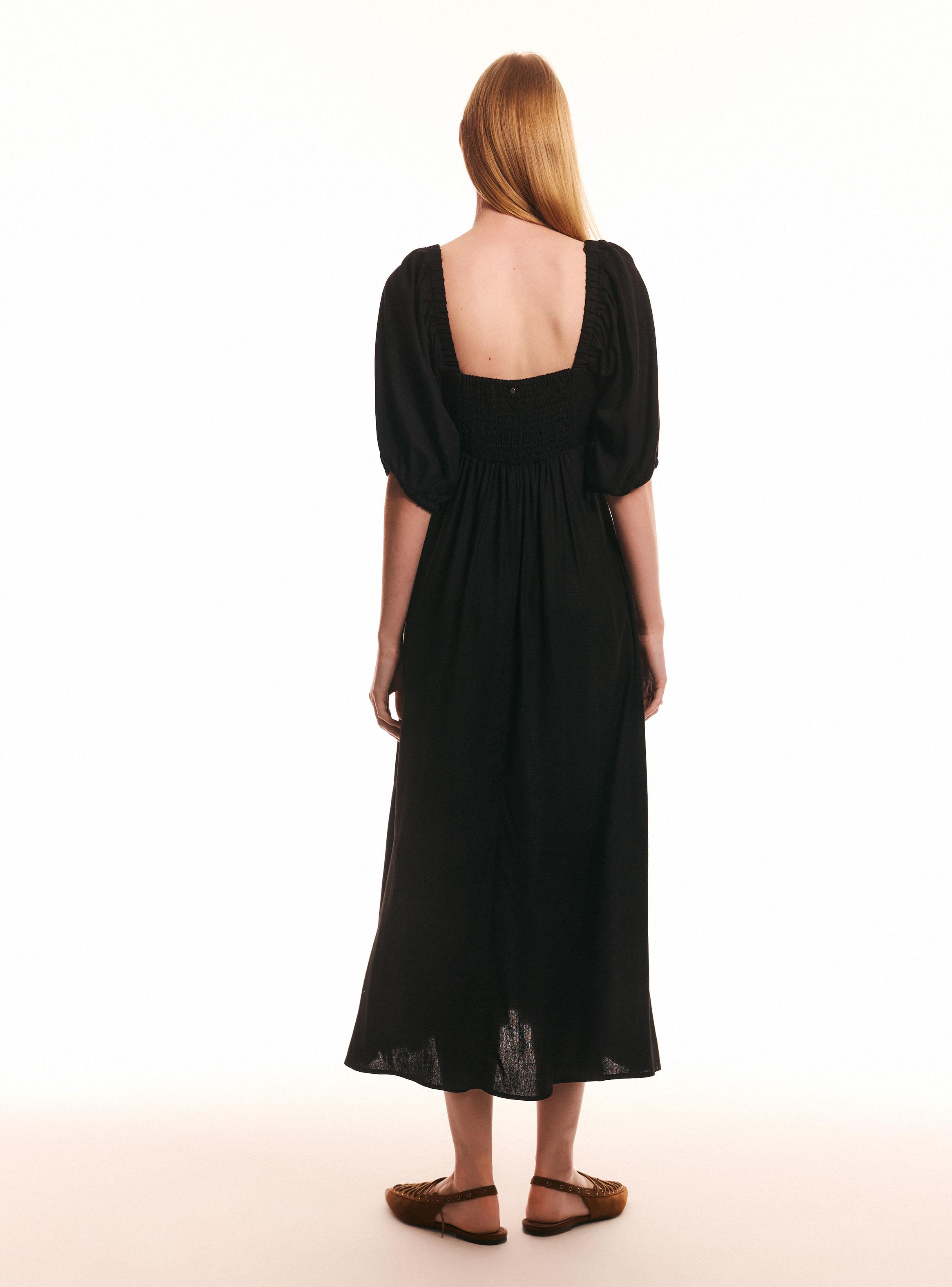 Vestido Largo Nudo-5