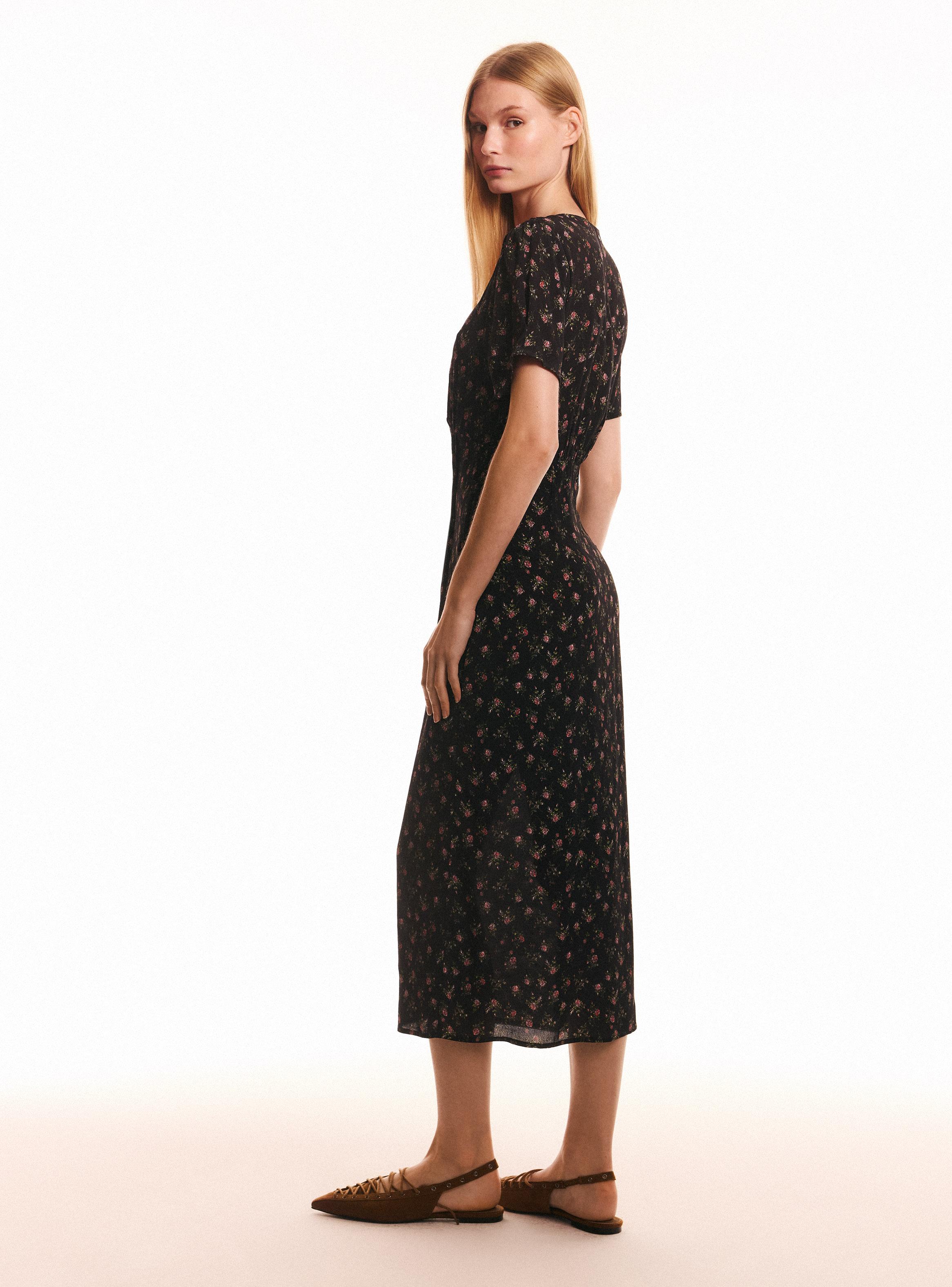 Vestido Midi Estampado-5