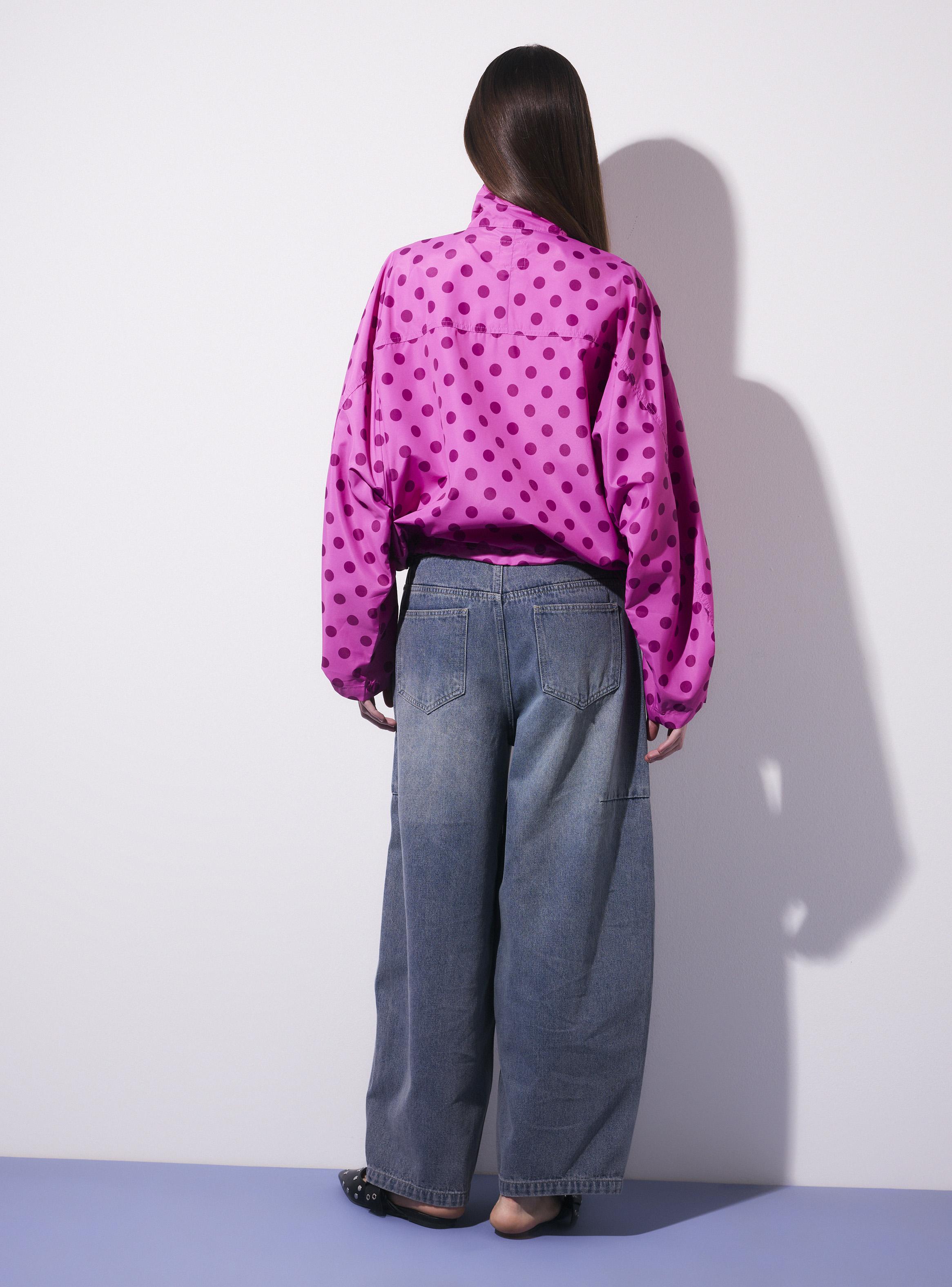 Chaqueta Estampado de Lunares-5