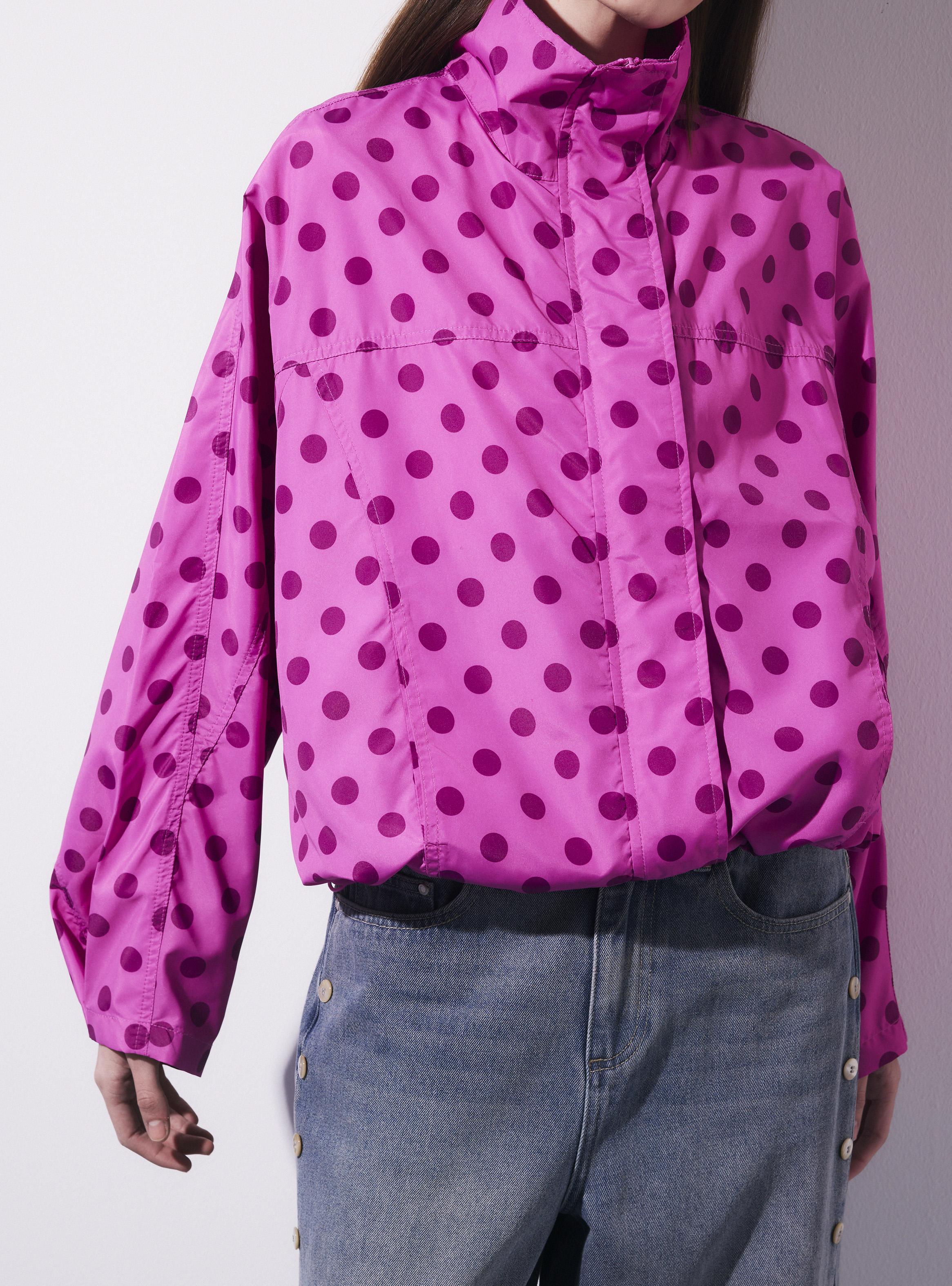 Chaqueta Estampado de Lunares-3