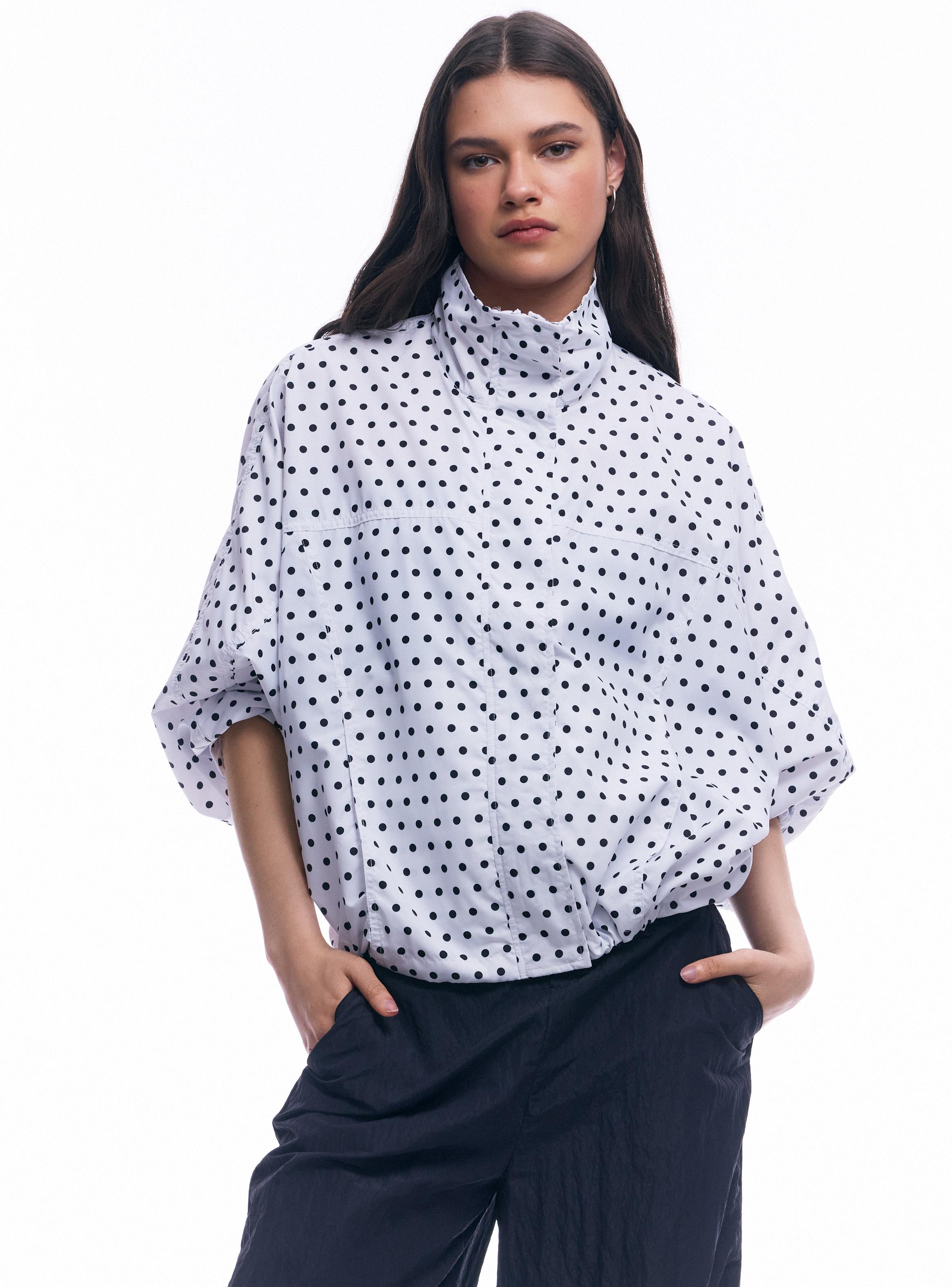 Chaqueta Estampado de Lunares-0