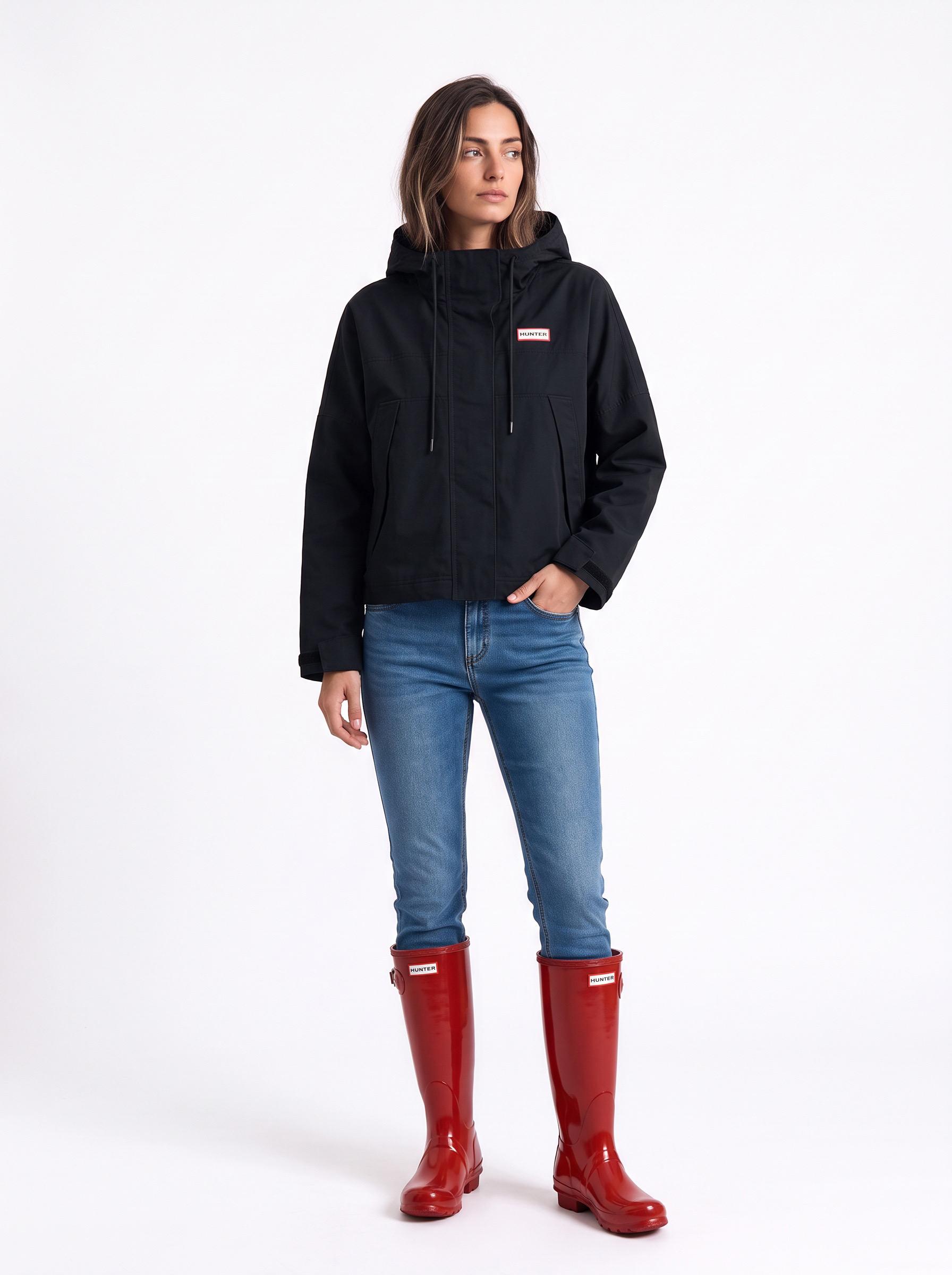 Chaqueta con Capucha a Prueba de Agua-2