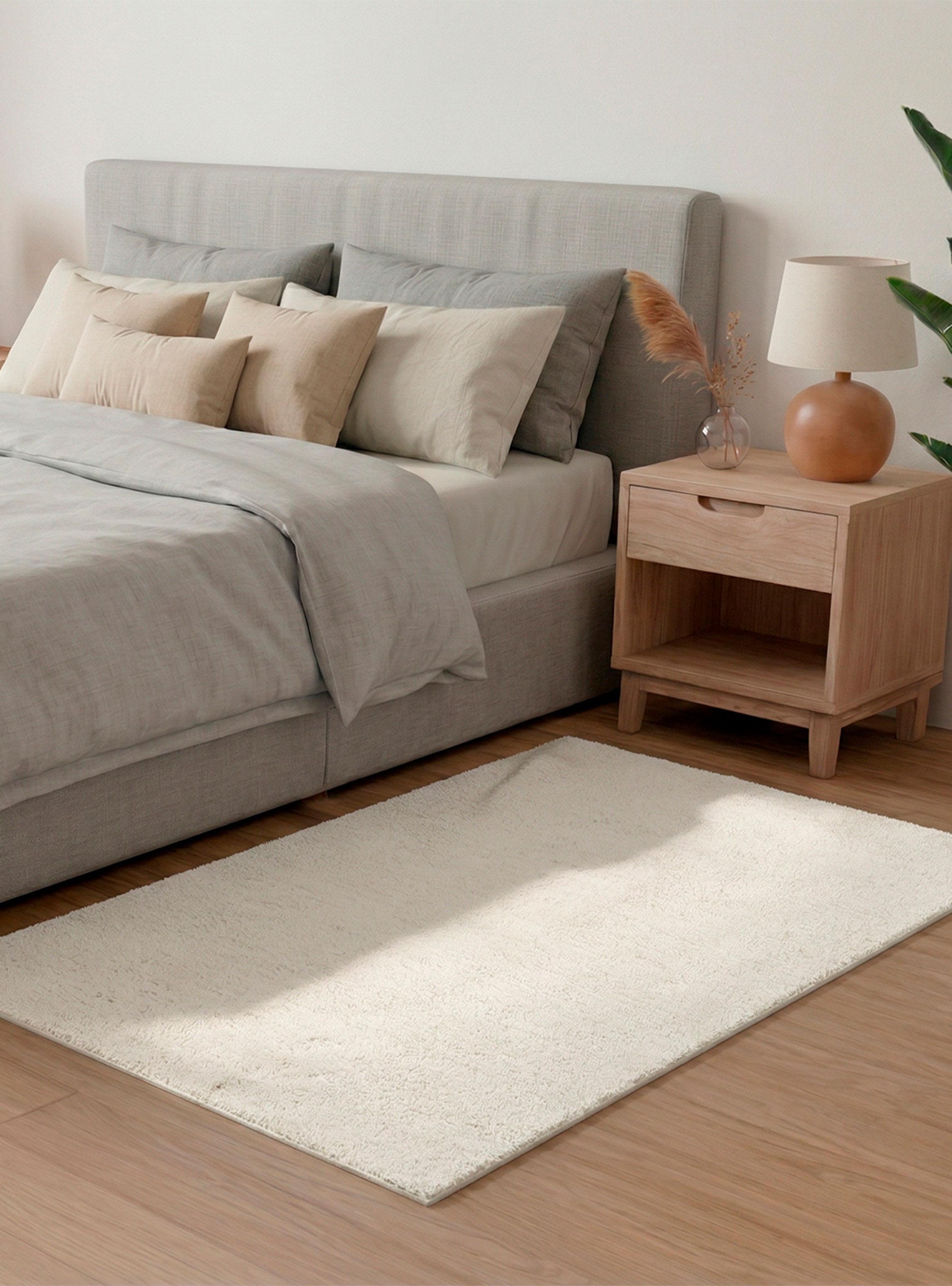 Bajada de Cama Feel 50x80 cm Blanco-2