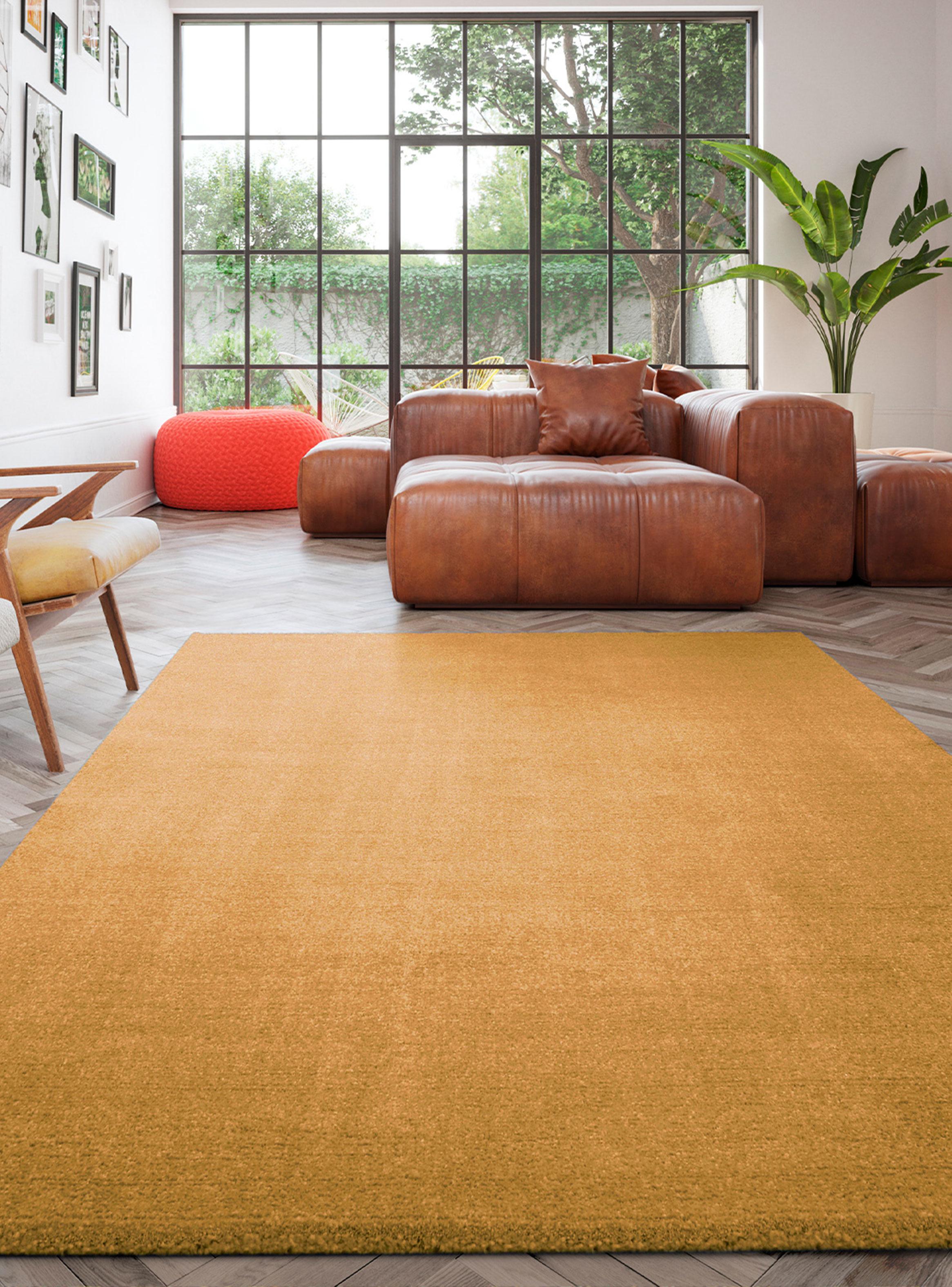 Alfombra Feel 200x290 cm Mostaza-2