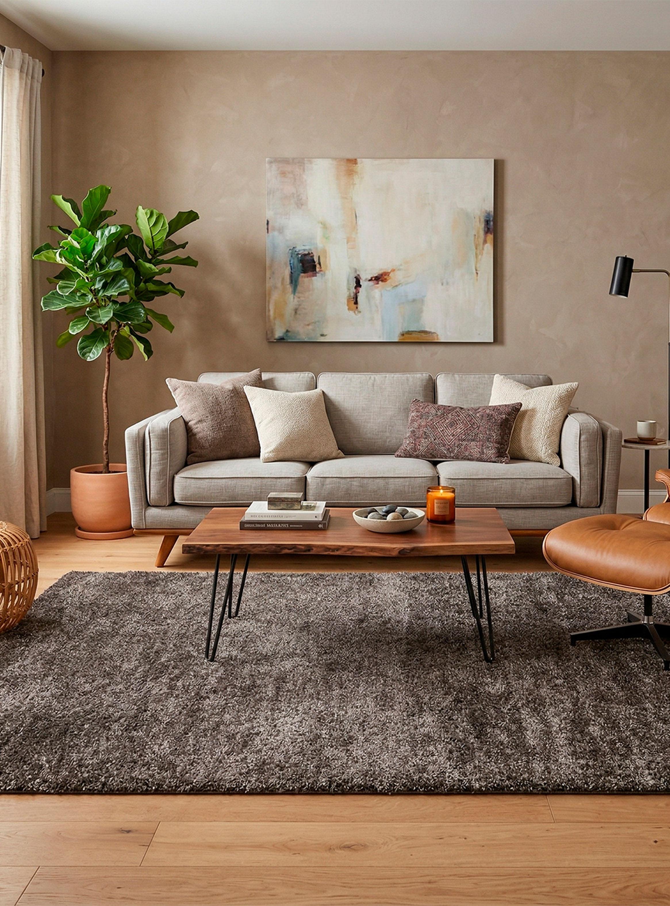 Alfombra Whisper 160x230 cm Gris-2