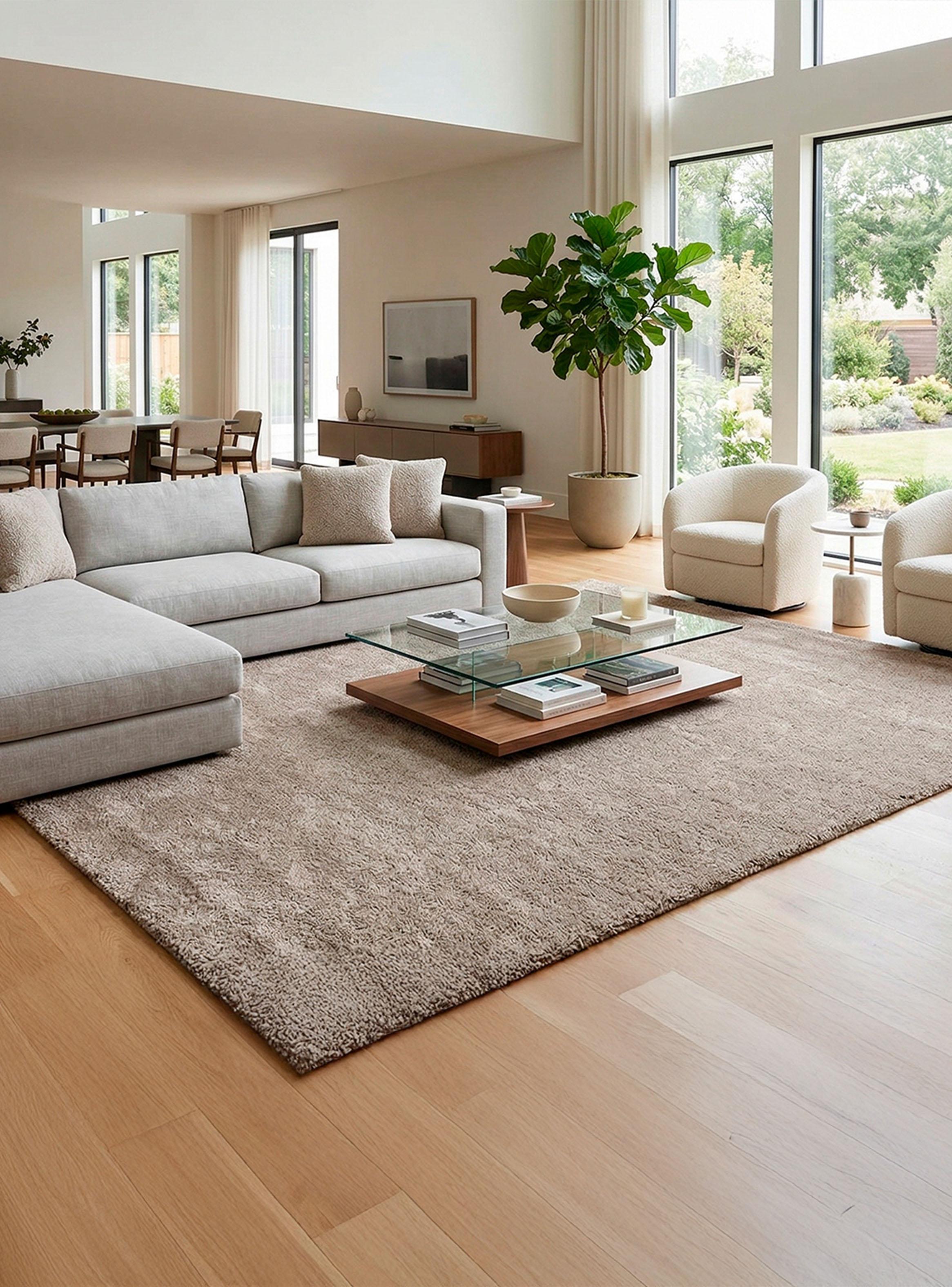 Alfombra Touch 240x305 cm Beige-2