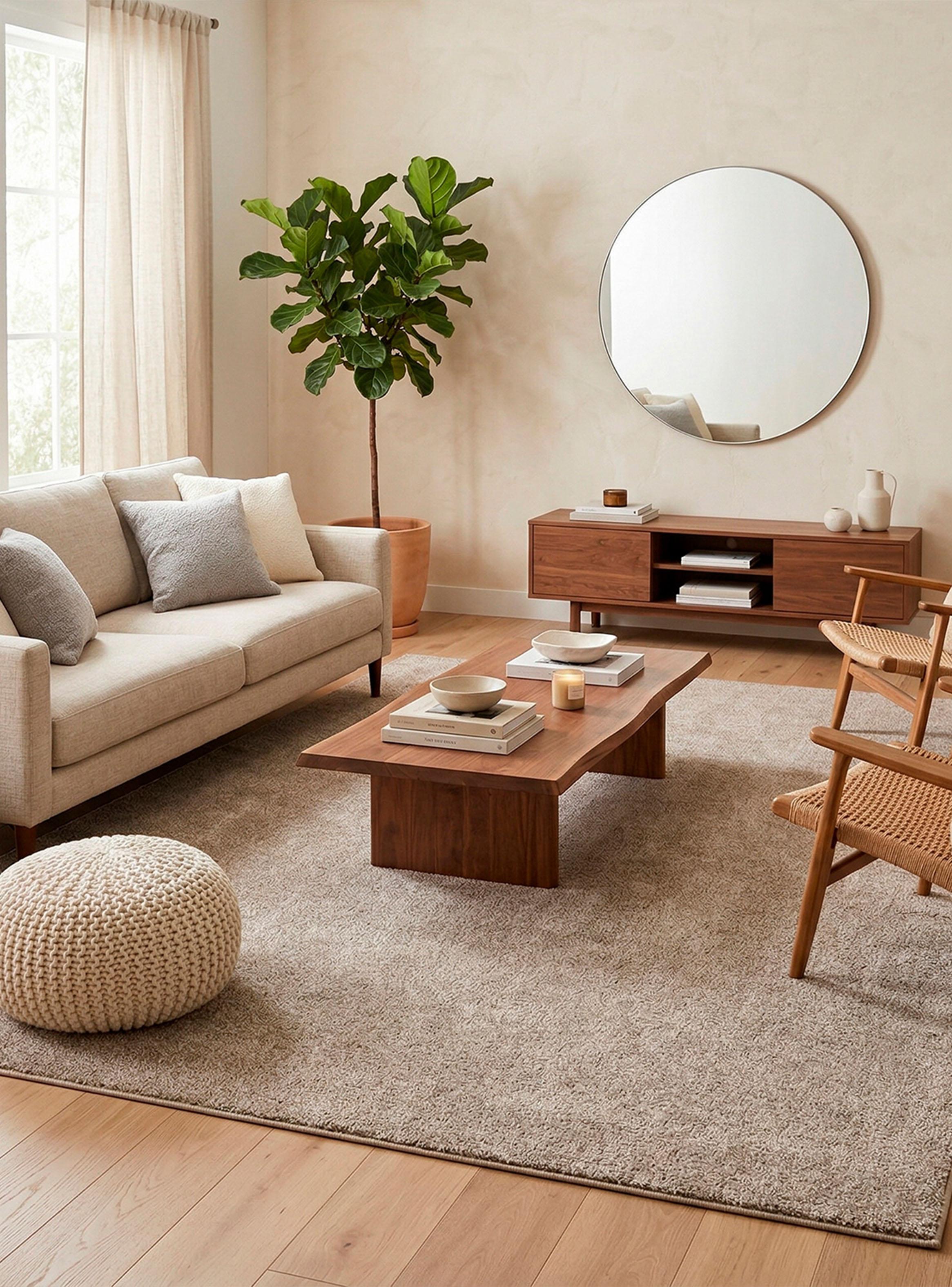 Alfombra Touch 160x230 cm Beige-2