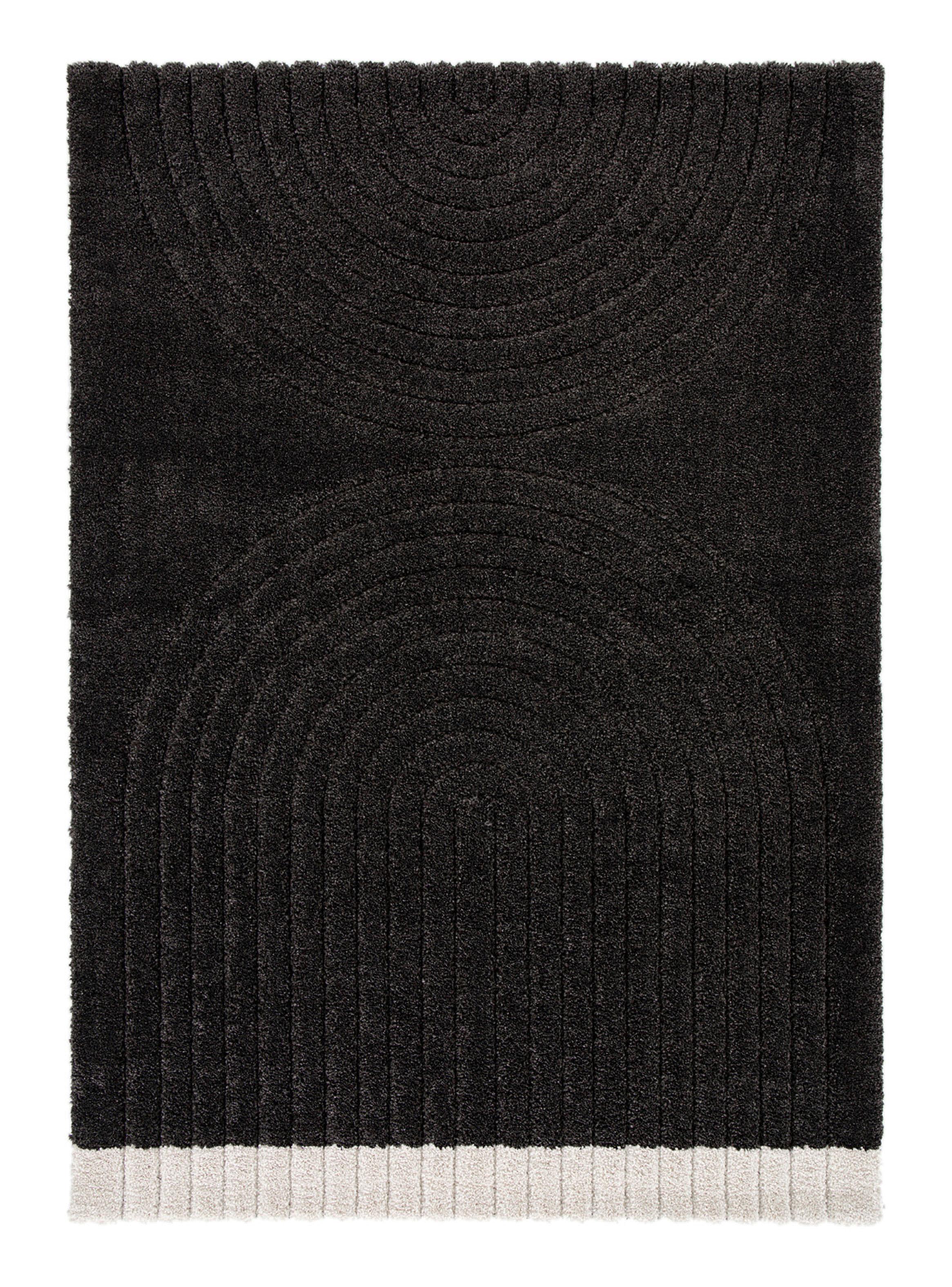 Alfombra Fara 140x200 cm Negro-0