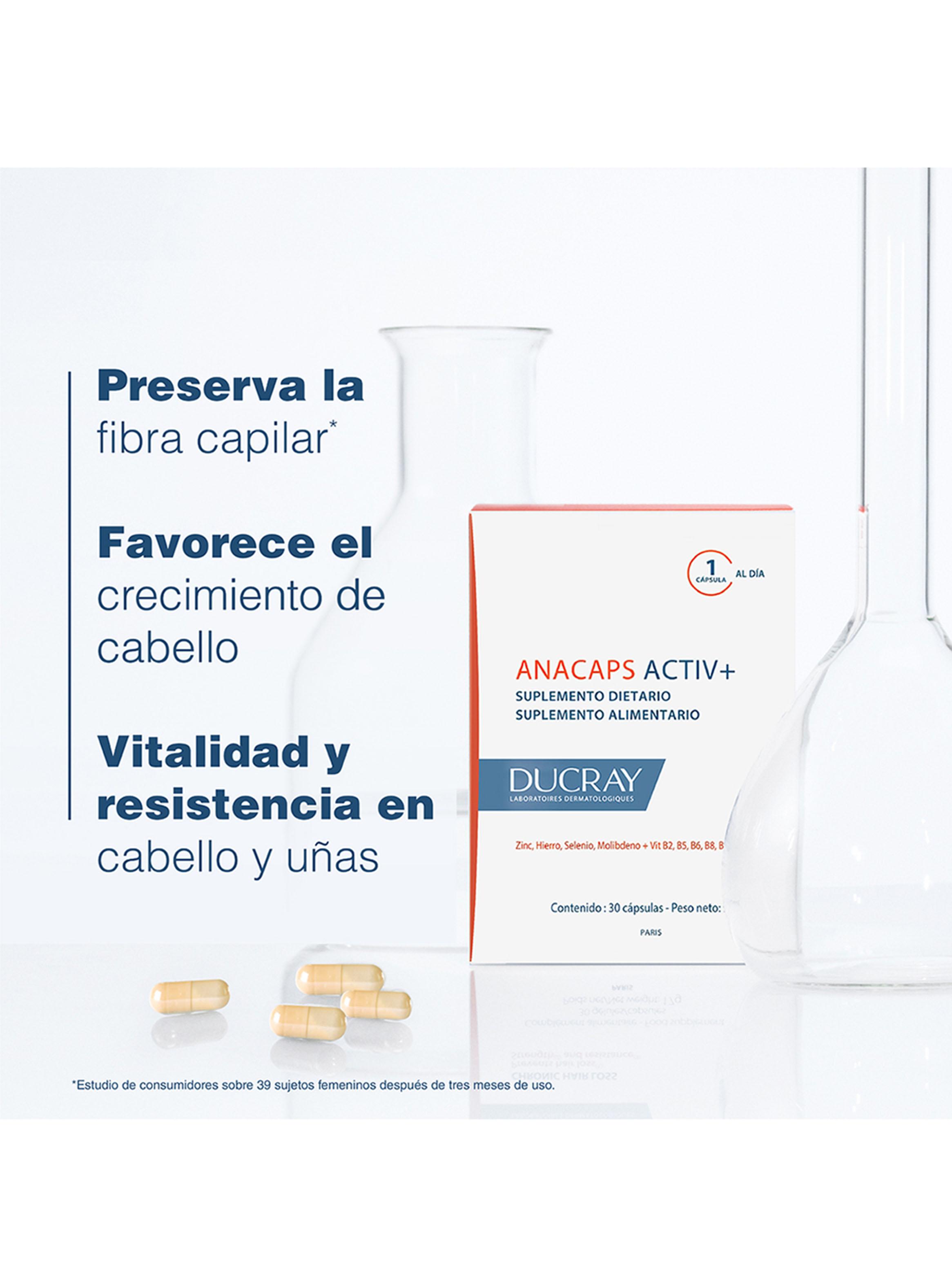 Anacaps Activ + 30 Cápsulas Cabello y Uñas-3