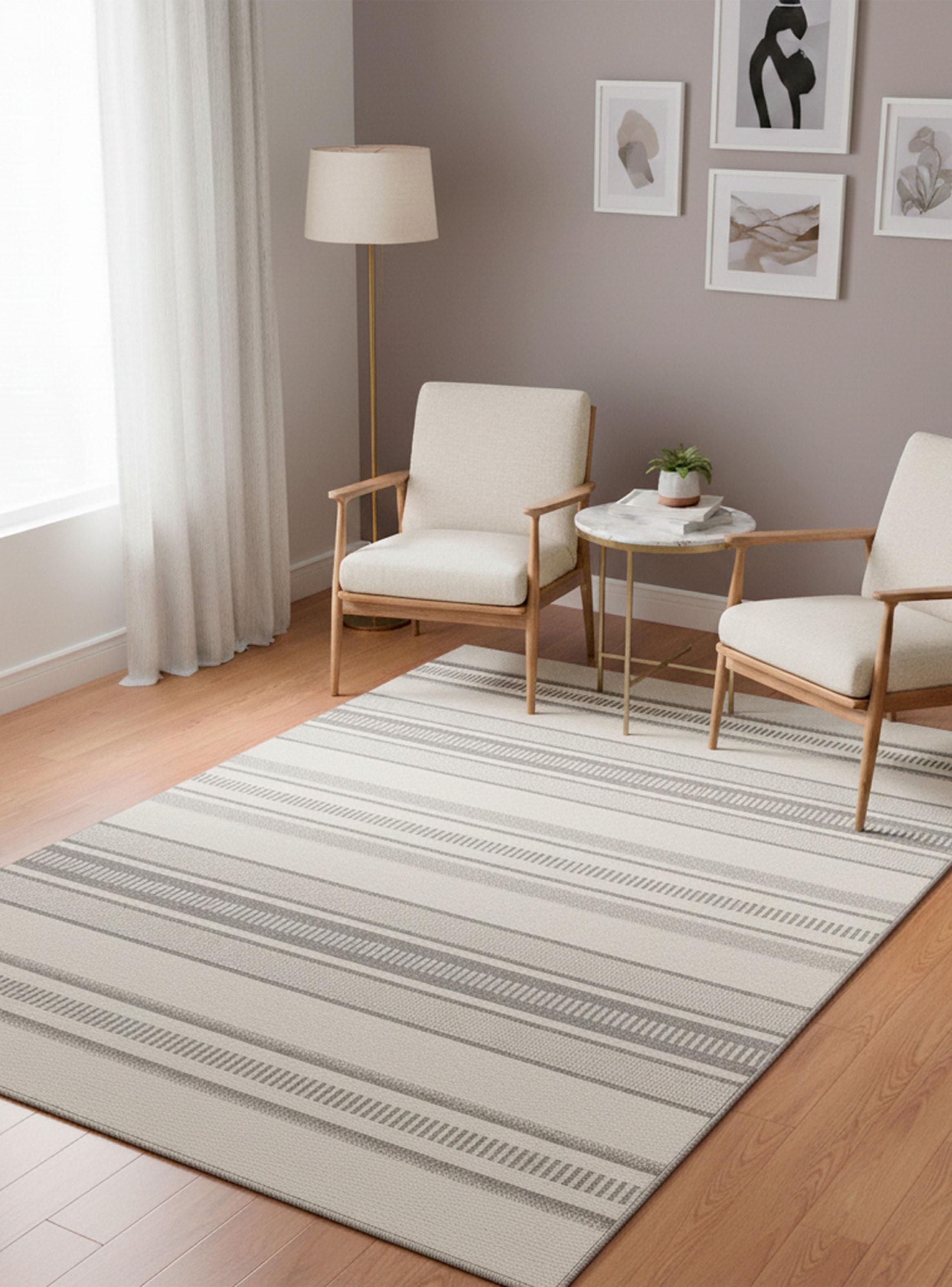 Alfombra Fenix 160x230 cm Crema-2