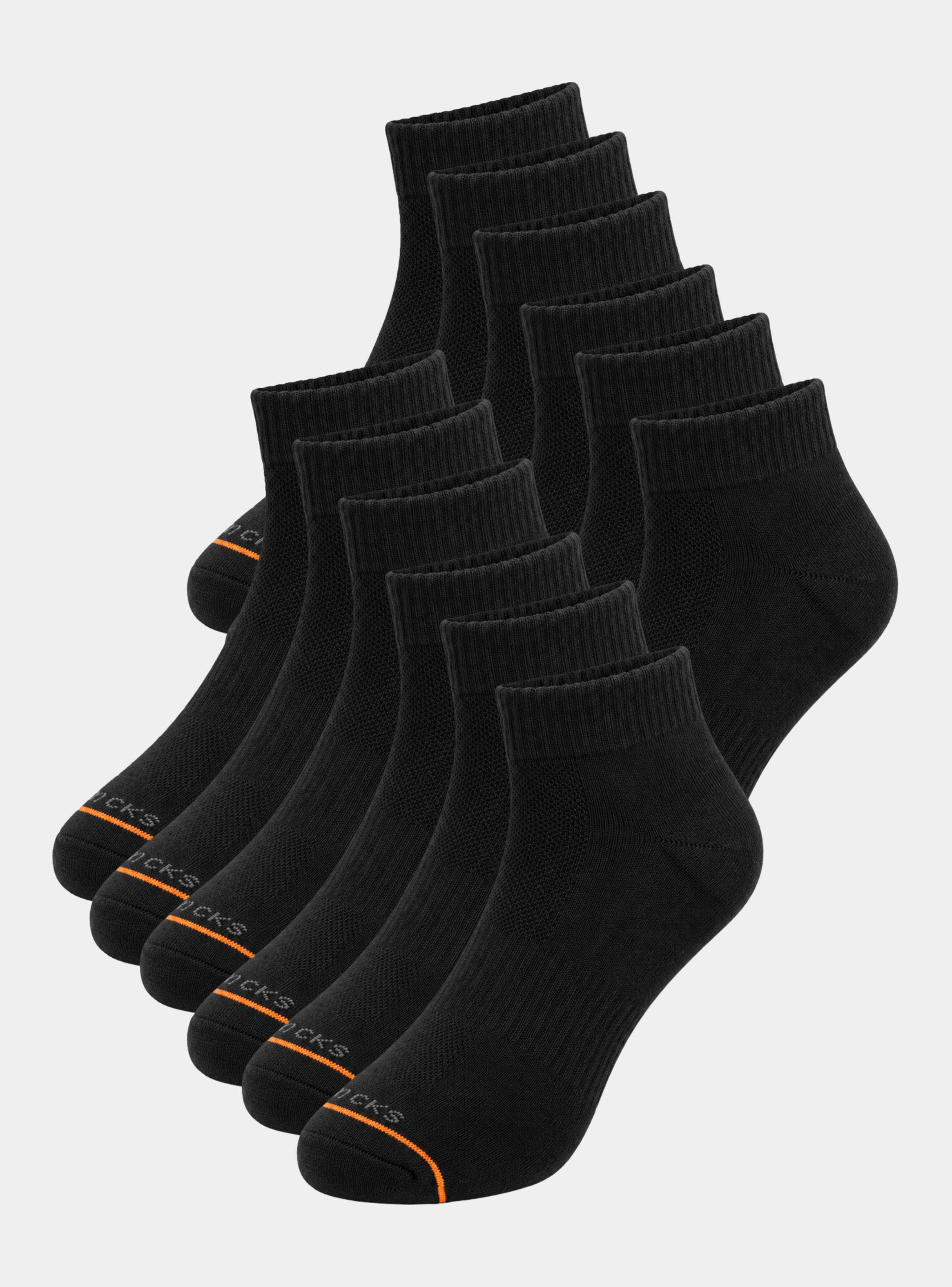 Pack 12 Calcetines Medio Ventilación Air flow Algodón-0