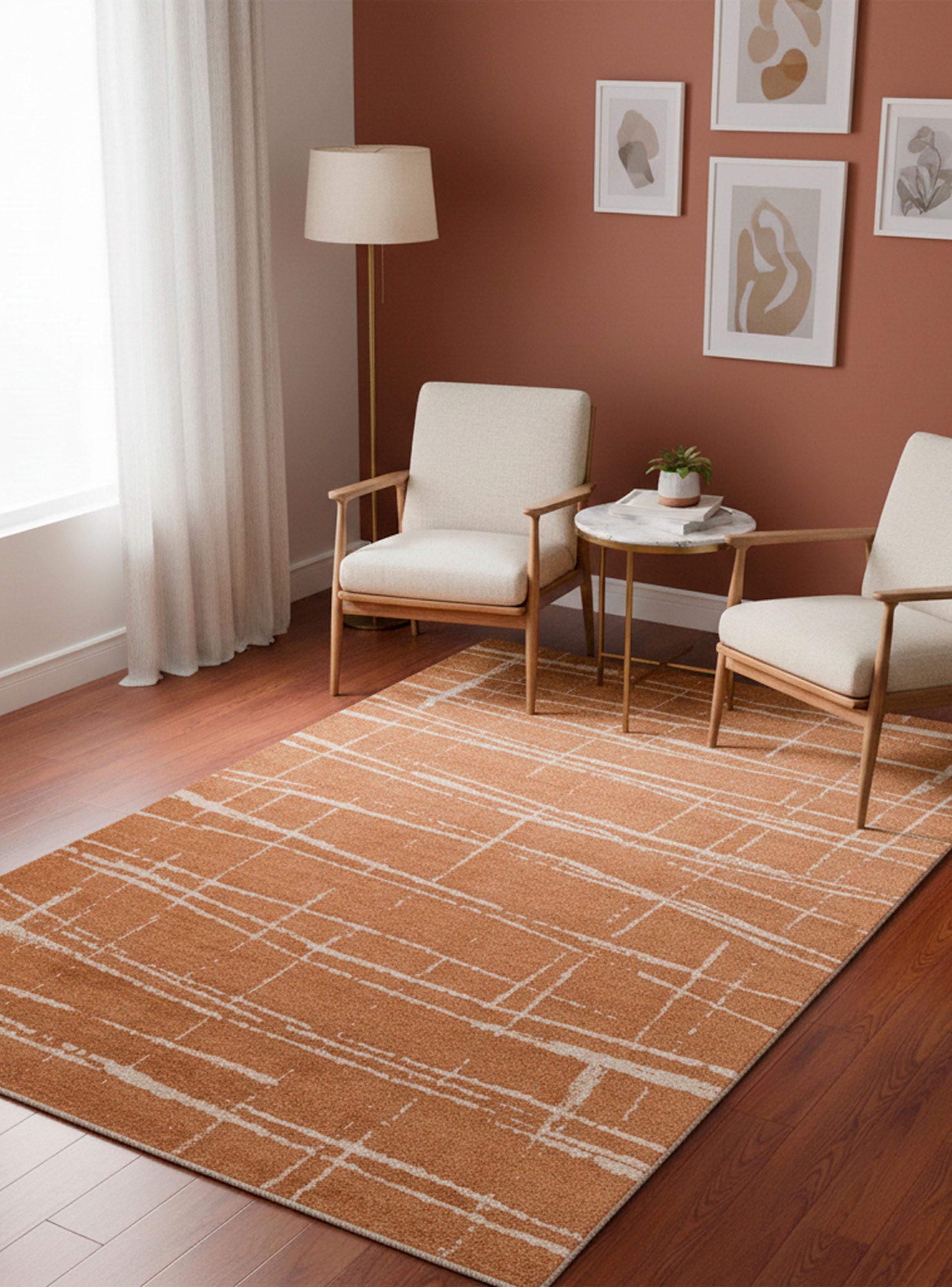 Alfombra Public 120x170 cm Terracota-2